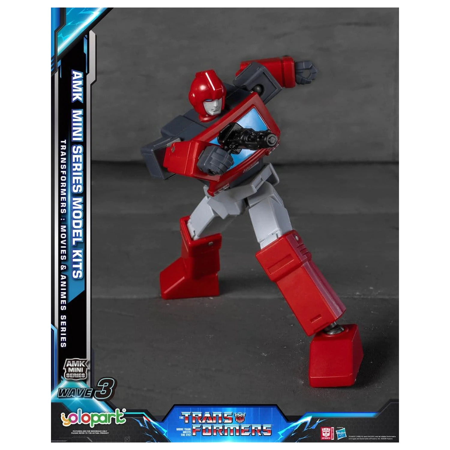 Transformers Generation One AMK Mini Series Plastikový model Kit Wave 3 Ironhide G1 11 cm fotografii produktu