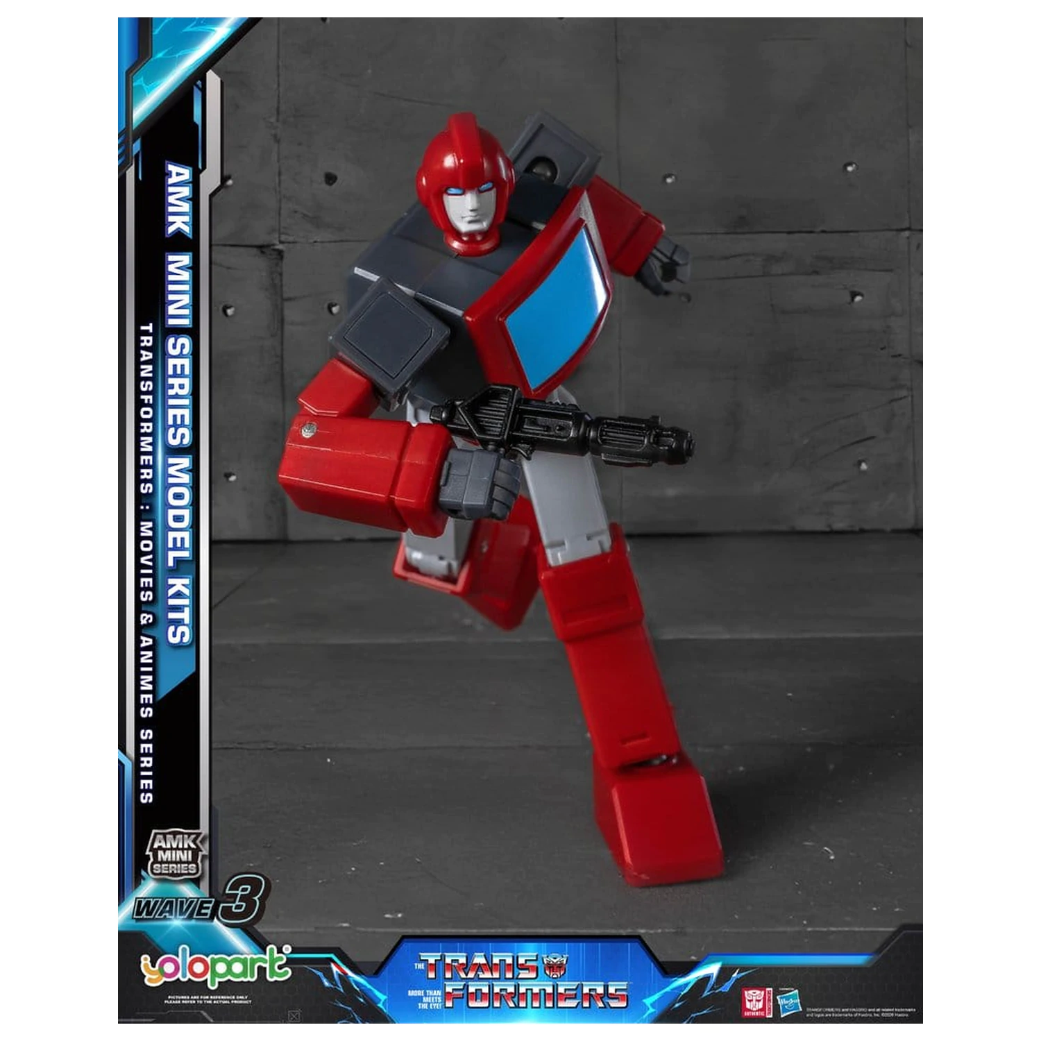 Transformers Generation One AMK Mini Series Plastikový model Kit Wave 3 Ironhide G1 11 cm fotografii produktu