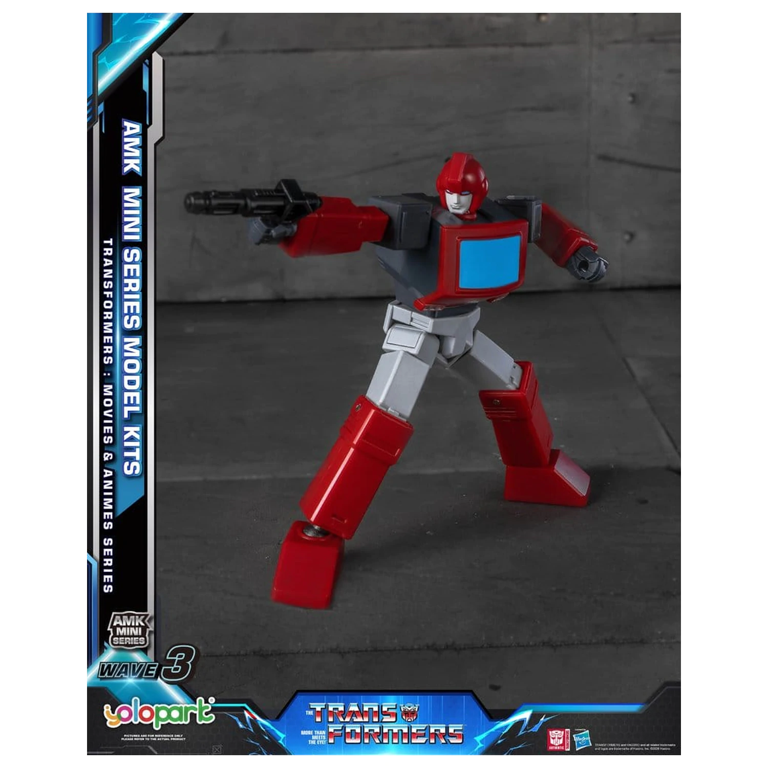 Transformers Generation One AMK Mini Series Plastikový model Kit Wave 3 Ironhide G1 11 cm fotografii produktu