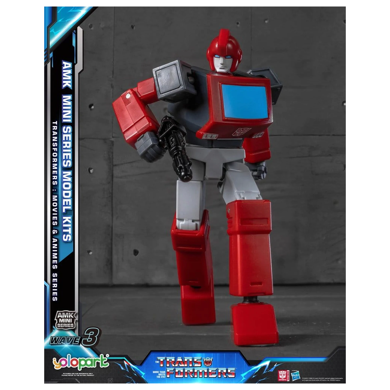 Transformers Generation One AMK Mini Series Plastikový model Kit Wave 3 Ironhide G1 11 cm fotografii produktu