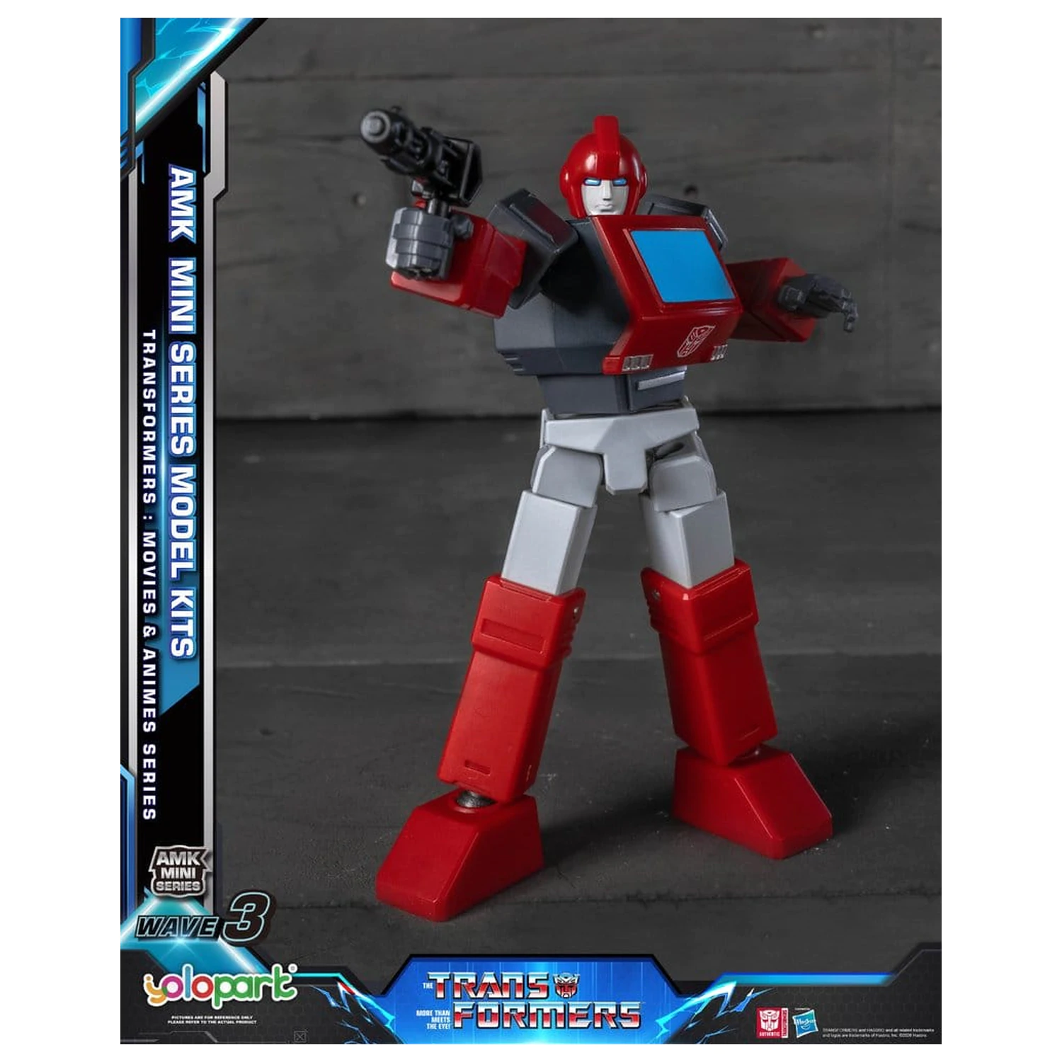 Transformers Generation One AMK Mini Series Plastikový model Kit Wave 3 Ironhide G1 11 cm fotografii produktu