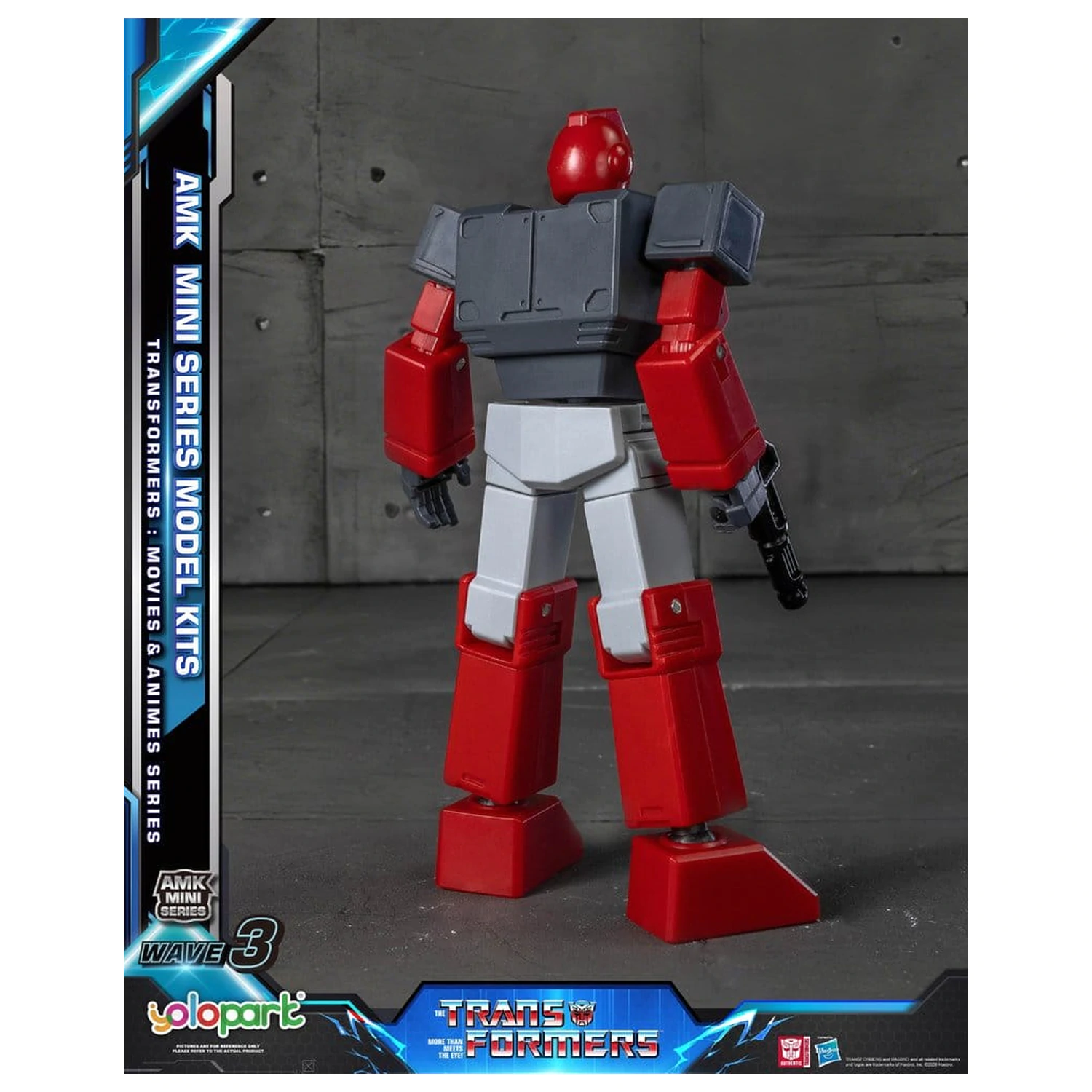 Transformers Generation One AMK Mini Series Plastikový model Kit Wave 3 Ironhide G1 11 cm fotografii produktu