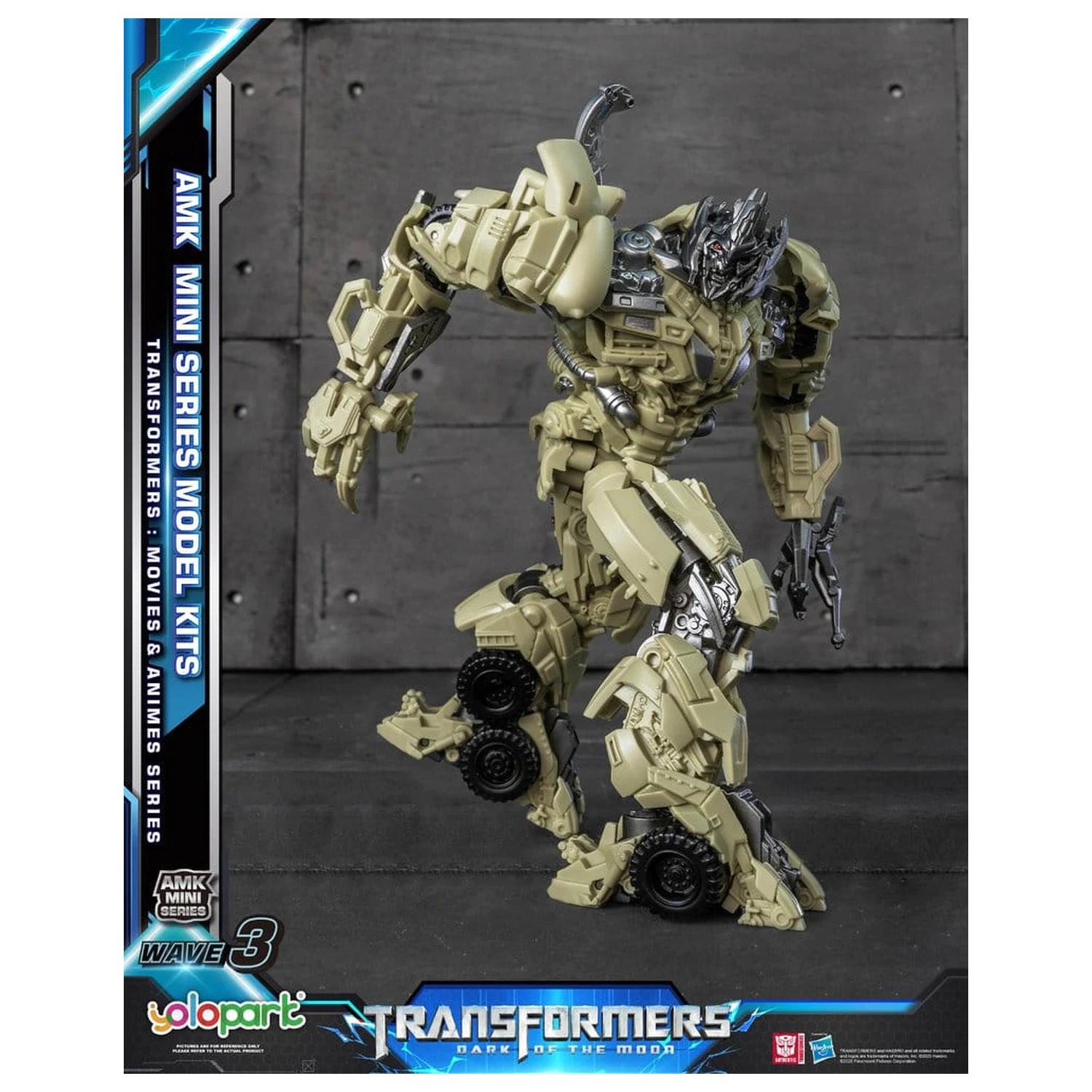 Transformers Generation One AMK Mini Series Plasticová stavebnice model TF 3 Wave 3 Megatron 11 cm fotografii produktu