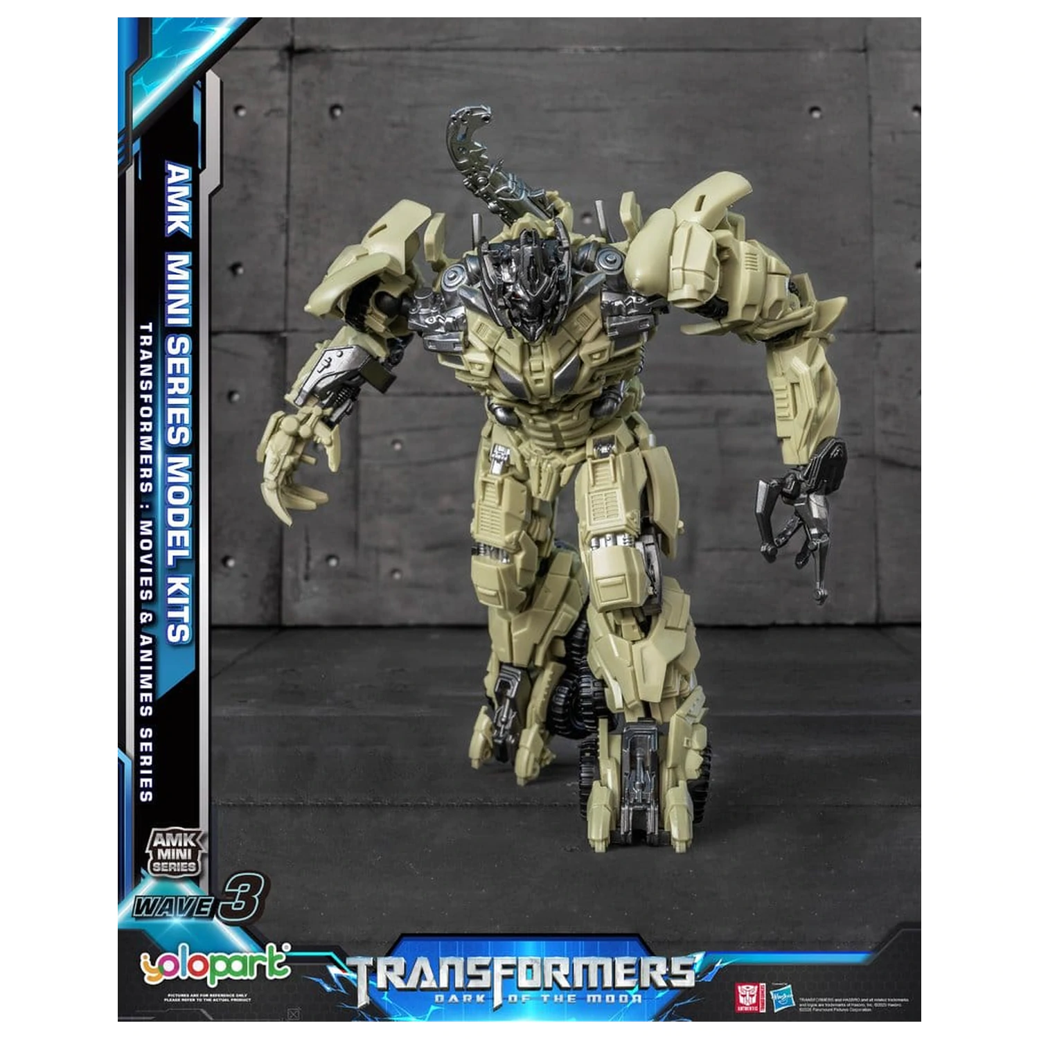 Transformers Generation One AMK Mini Series Plasticová stavebnice model TF 3 Wave 3 Megatron 11 cm fotografii produktu