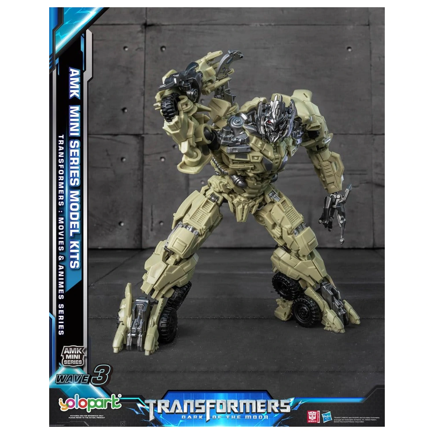 Transformers Generation One AMK Mini Series Plasticová stavebnice model TF 3 Wave 3 Megatron 11 cm fotografii produktu