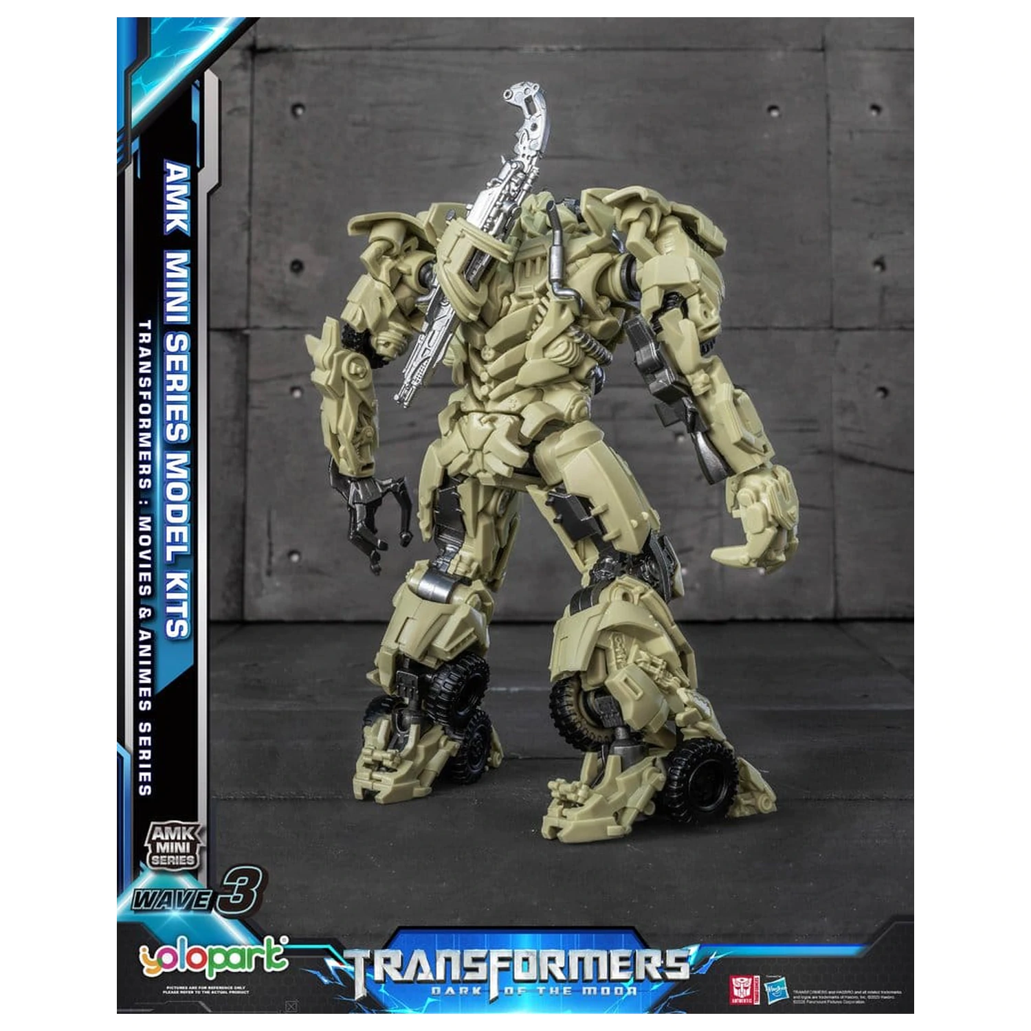 Transformers Generation One AMK Mini Series Plasticová stavebnice model TF 3 Wave 3 Megatron 11 cm fotografii produktu