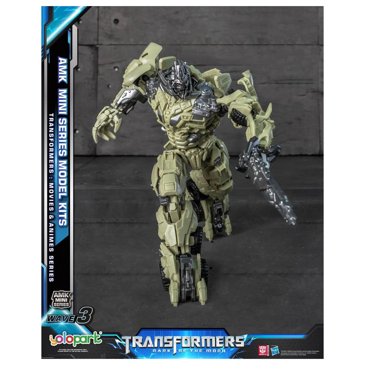 Transformers Generation One AMK Mini Series Plasticová stavebnice model TF 3 Wave 3 Megatron 11 cm fotografii produktu