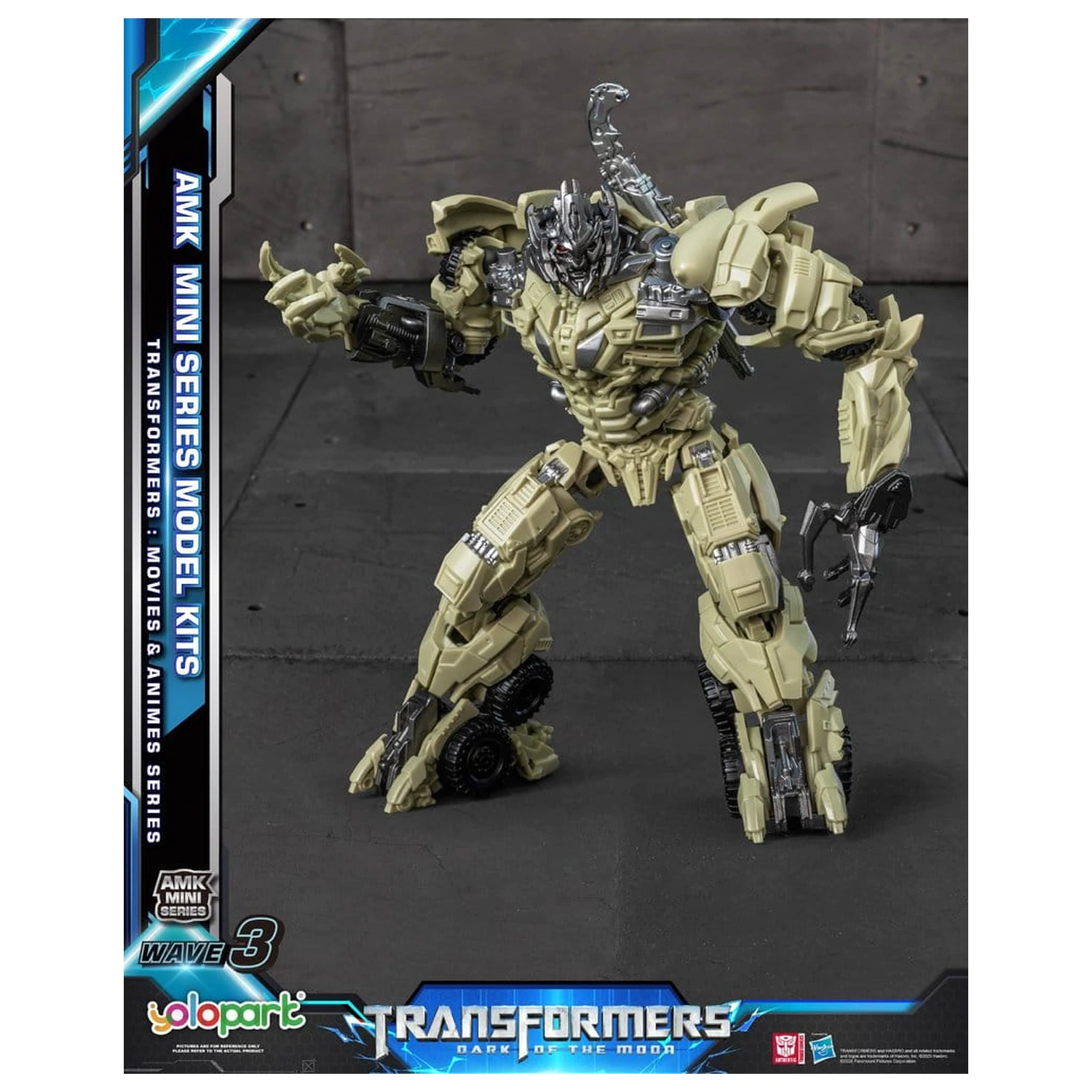 Transformers Generation One AMK Mini Series Plasticová stavebnice model TF 3 Wave 3 Megatron 11 cm fotografii produktu