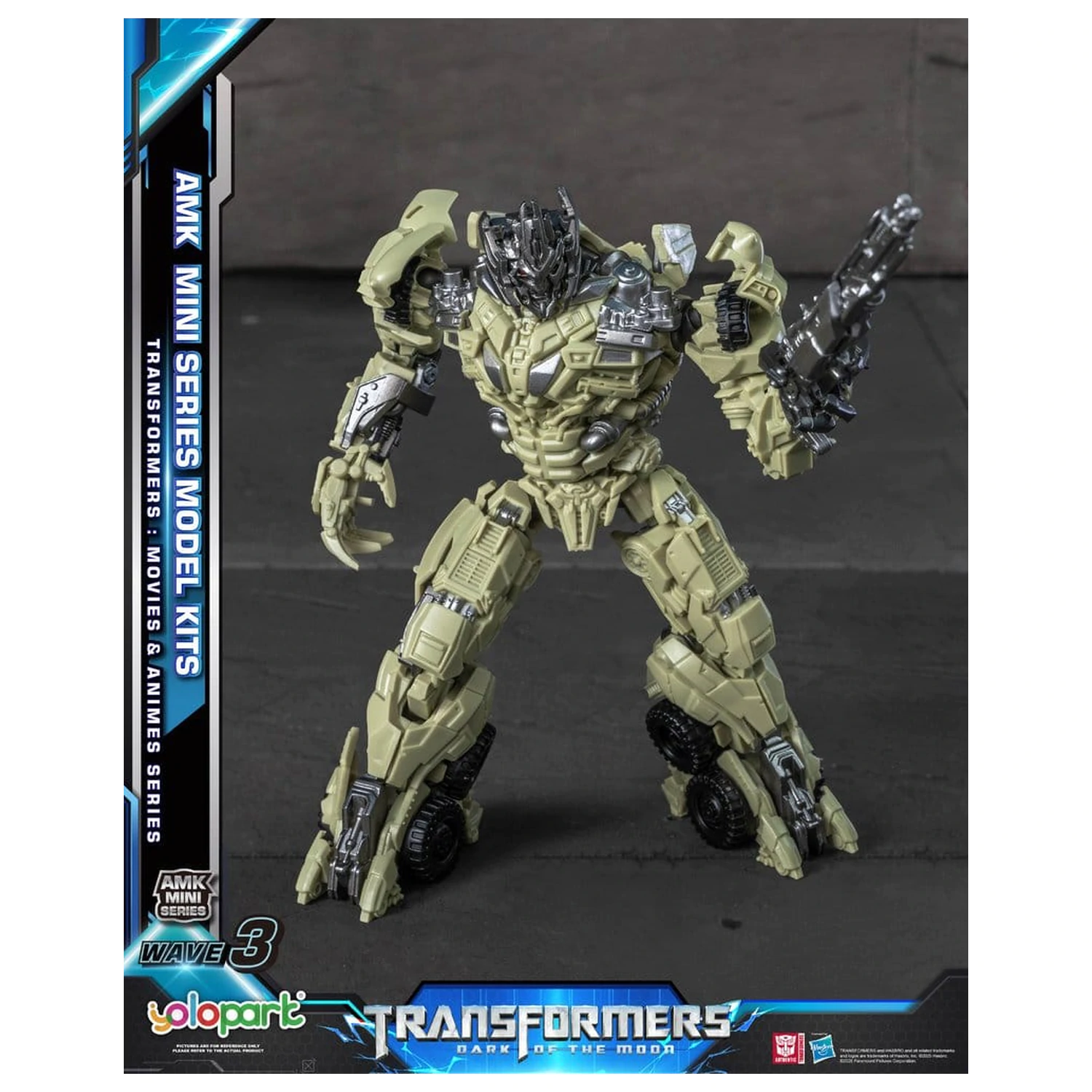Transformers Generation One AMK Mini Series Plasticová stavebnice model TF 3 Wave 3 Megatron 11 cm fotografii produktu