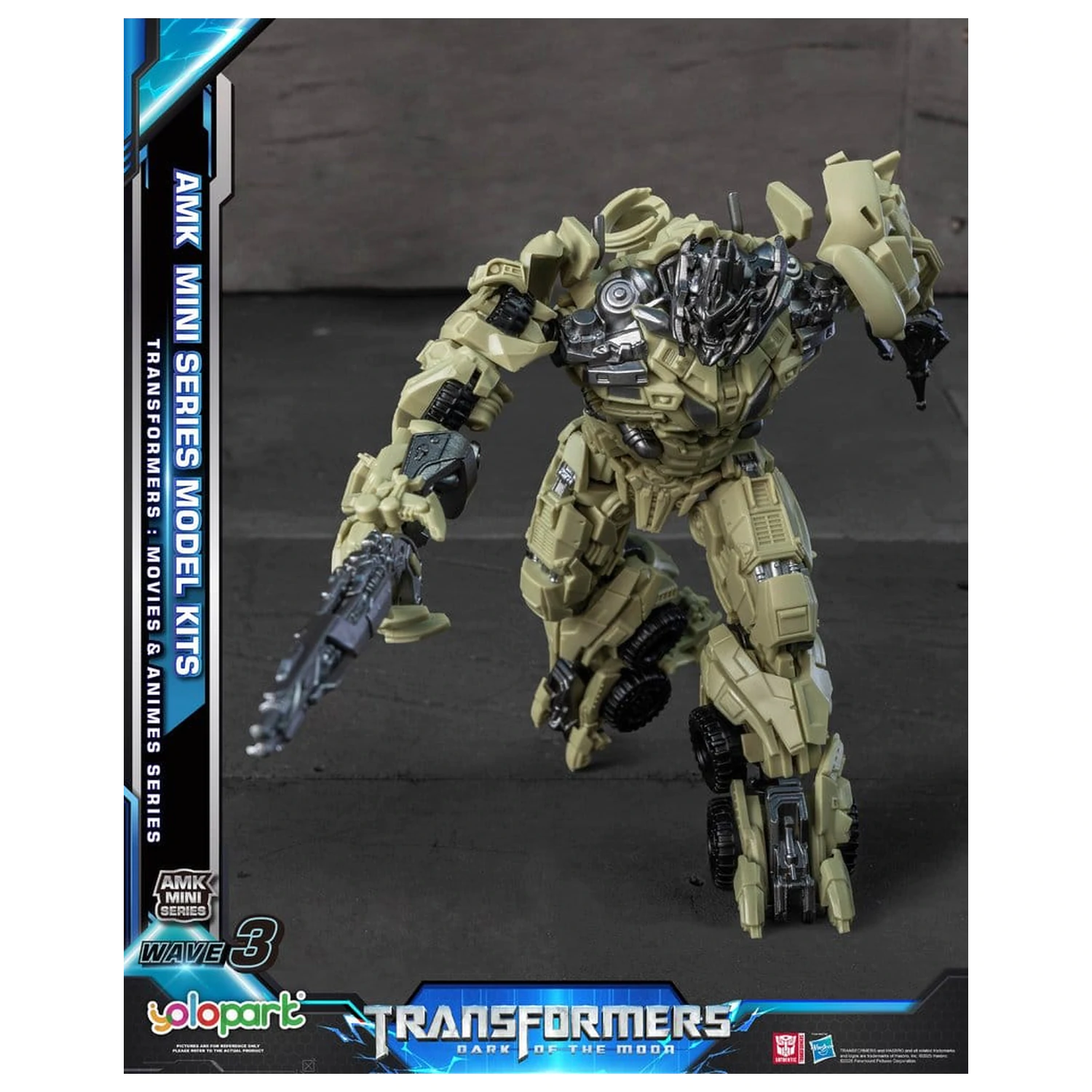 Transformers Generation One AMK Mini Series Plasticová stavebnice model TF 3 Wave 3 Megatron 11 cm fotografii produktu
