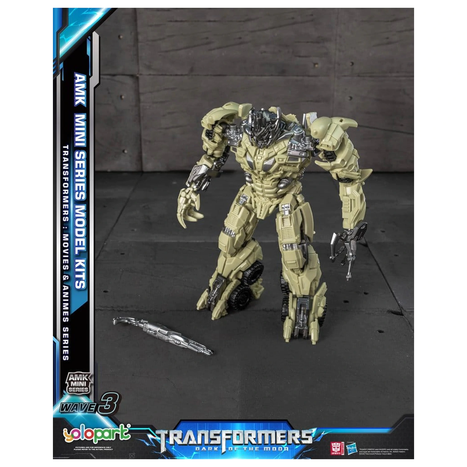 Transformers Generation One AMK Mini Series Plasticová stavebnice model TF 3 Wave 3 Megatron 11 cm fotografii produktu