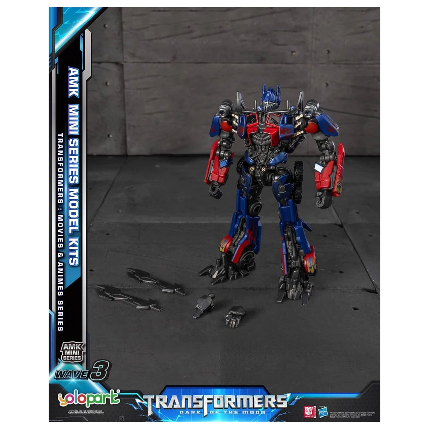 Transformers Generation One AMK Mini Series Plastikový Model Kit Wave 3 Optimus Prime TF 3 11 cm fotografii produktu