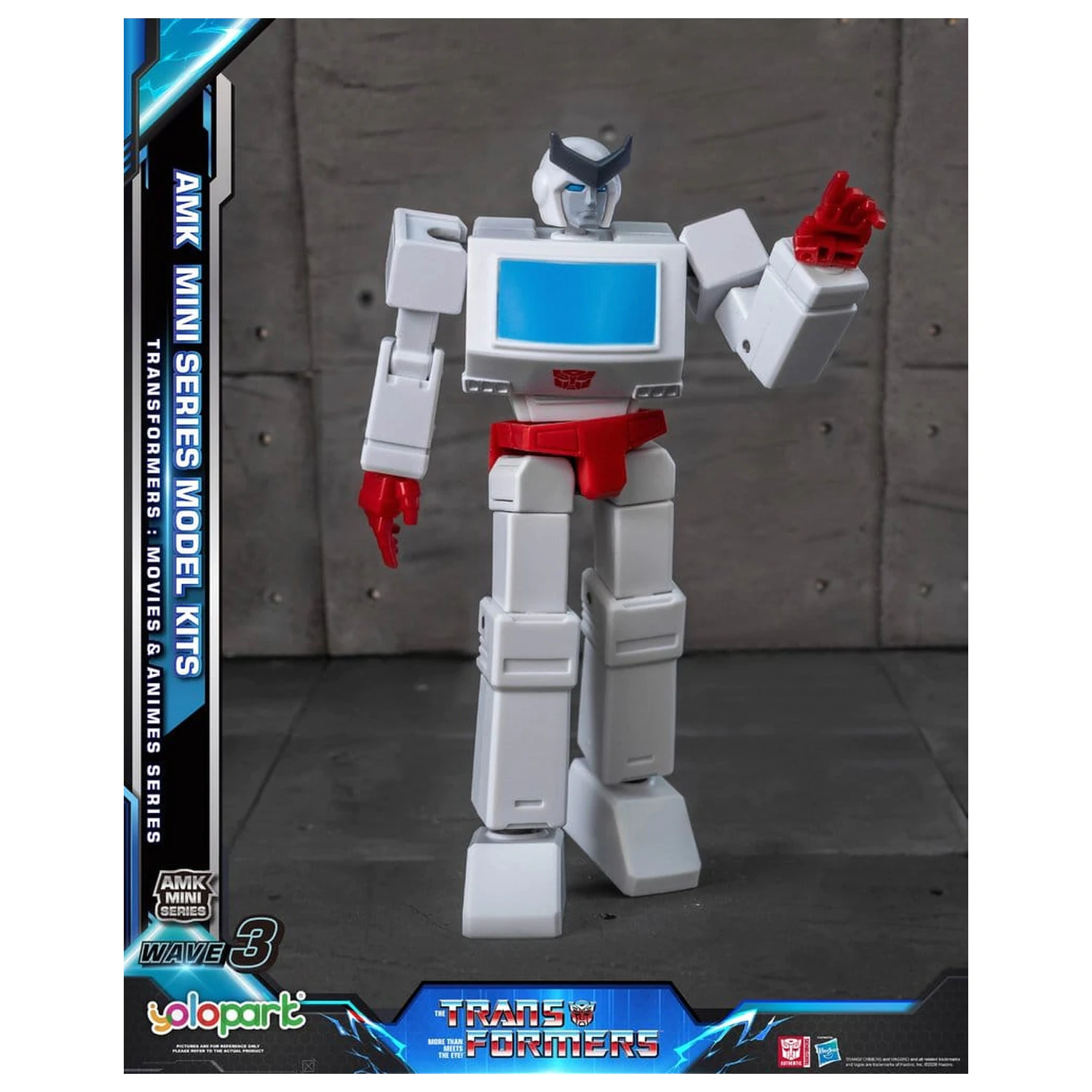 Transformers Generation One AMK Mini Series Plastic Model Kit Wave 3 Ratchet G1 11 cm fotografii produktu