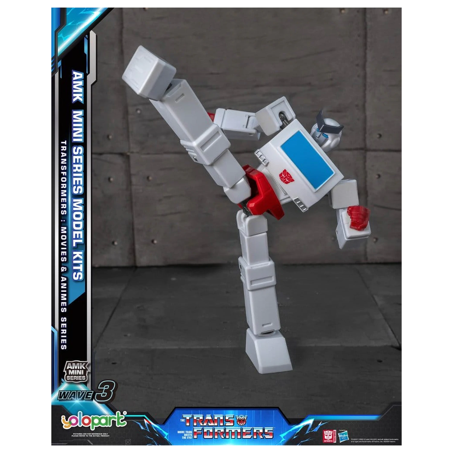 Transformers Generation One AMK Mini Series Plastic Model Kit Wave 3 Ratchet G1 11 cm fotografii produktu