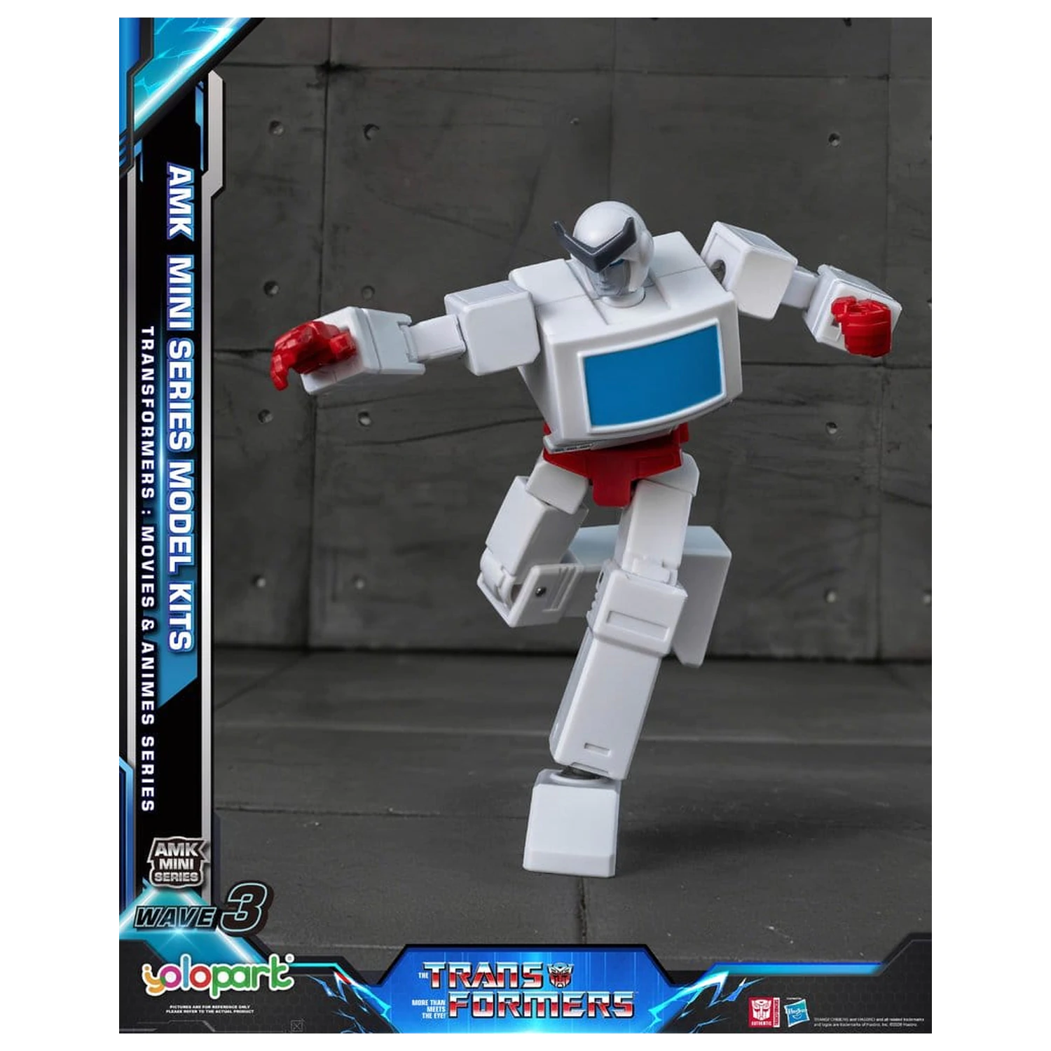 Transformers Generation One AMK Mini Series Plastic Model Kit Wave 3 Ratchet G1 11 cm fotografii produktu