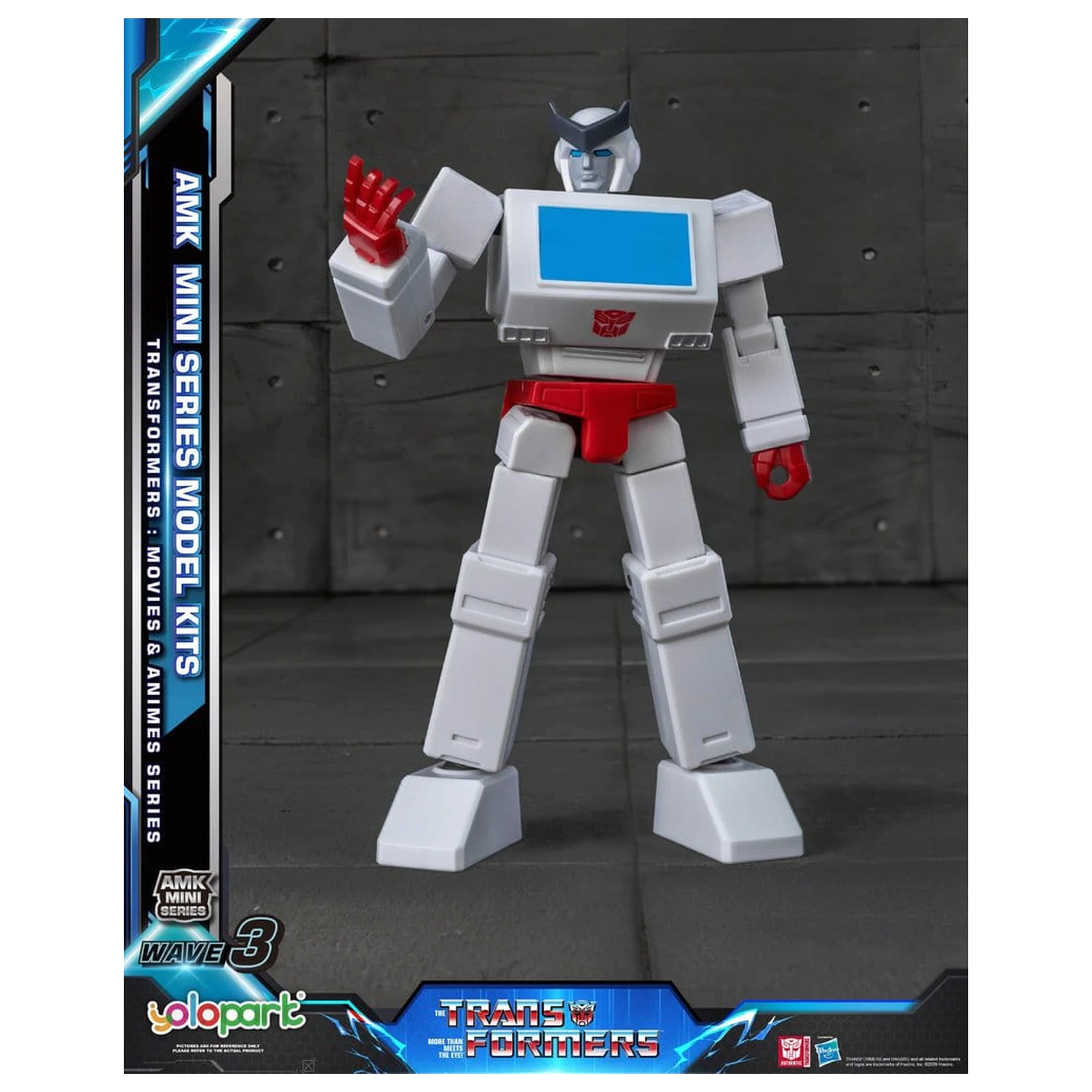 Transformers Generation One AMK Mini Series Plastic Model Kit Wave 3 Ratchet G1 11 cm fotografii produktu
