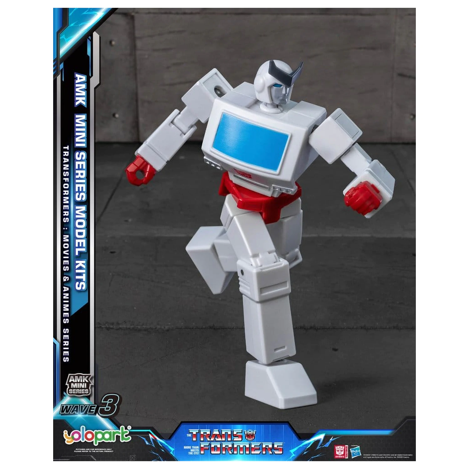 Transformers Generation One AMK Mini Series Plastic Model Kit Wave 3 Ratchet G1 11 cm fotografii produktu