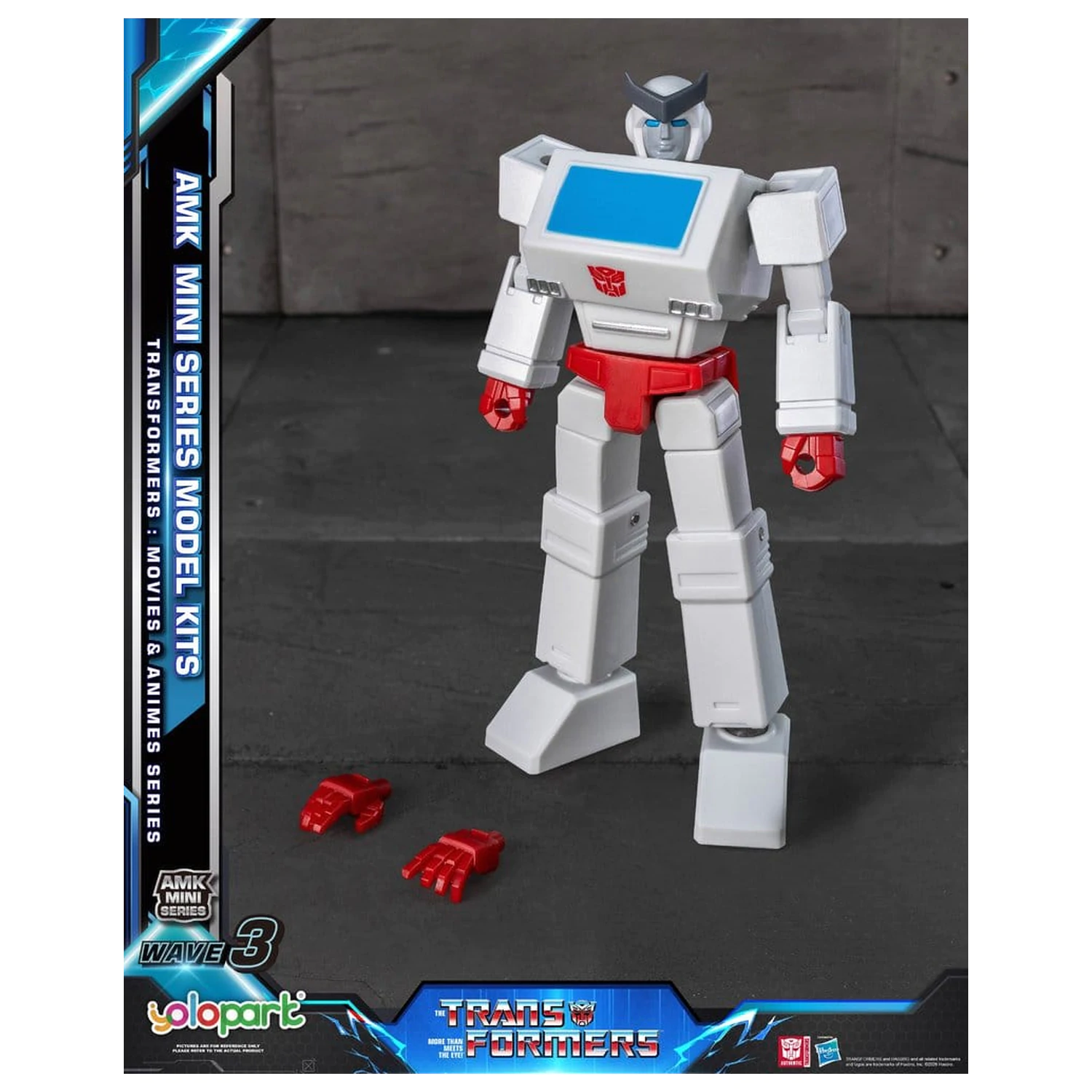 Transformers Generation One AMK Mini Series Plastic Model Kit Wave 3 Ratchet G1 11 cm fotografii produktu