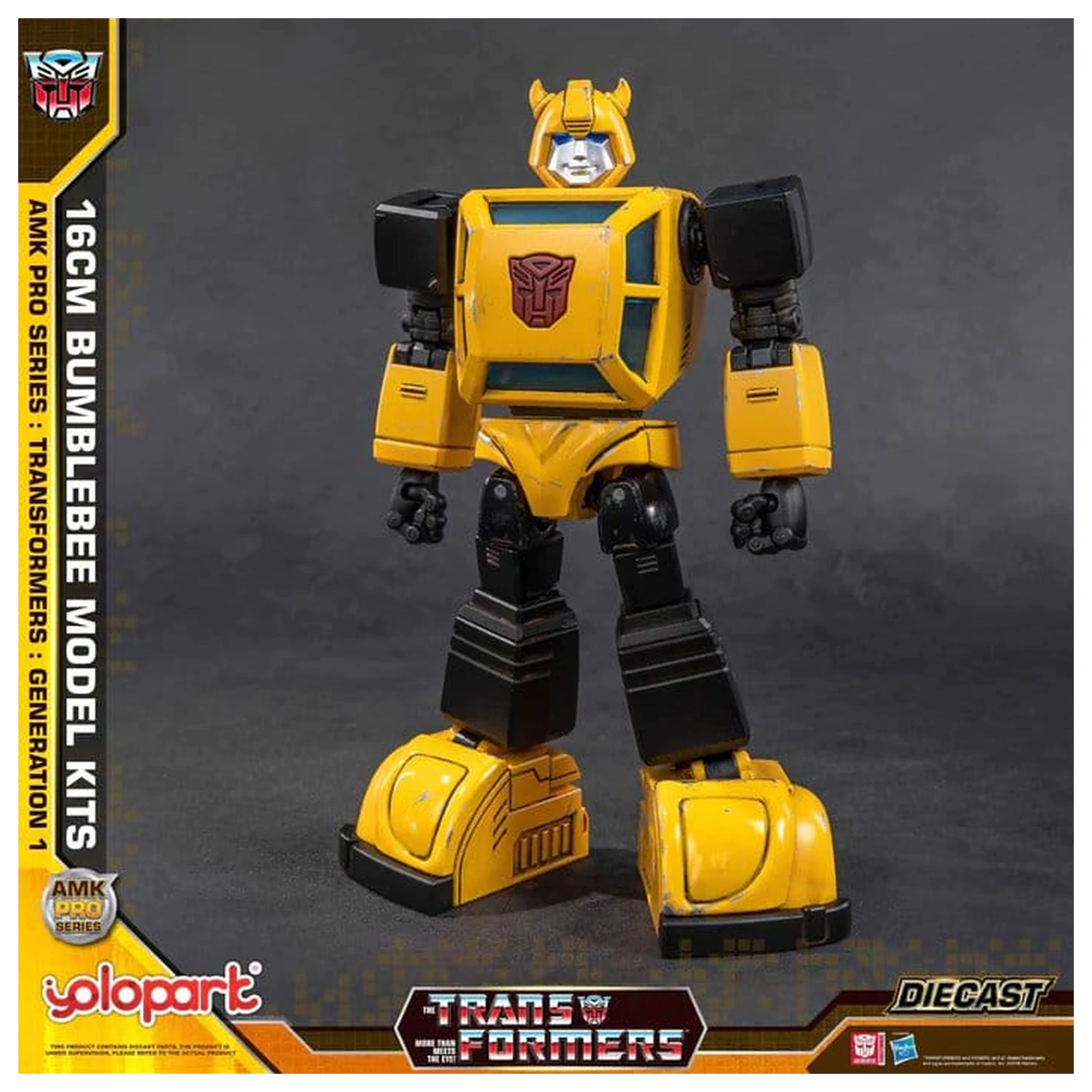 Transformers: Generation One AMK PRO Series plastiková modelová stavebnice Bumblebee 16 cm fotografii produktu