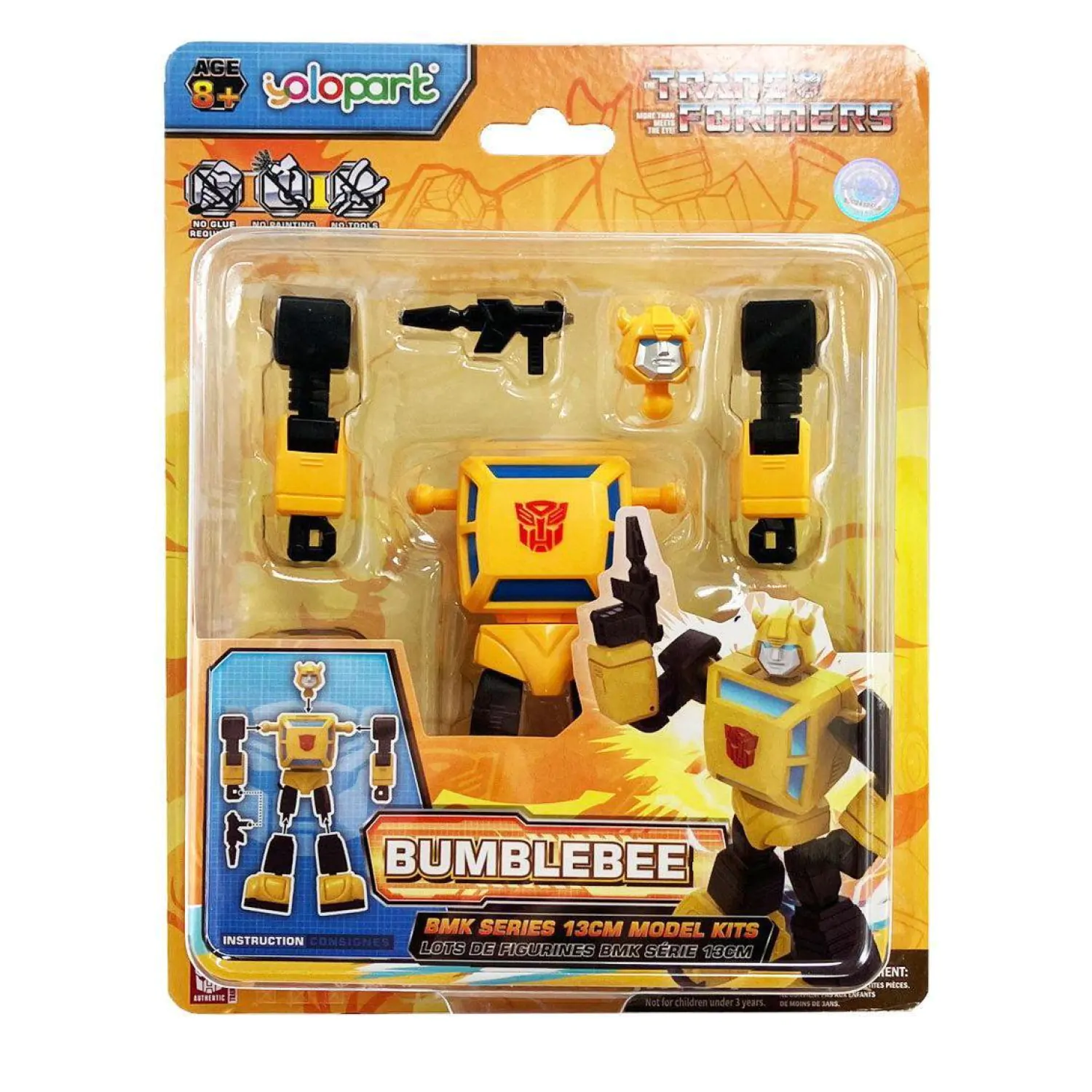 Transformers Generation One BMK Series Model Kit Bumblebee 16 cm fotografii produktu