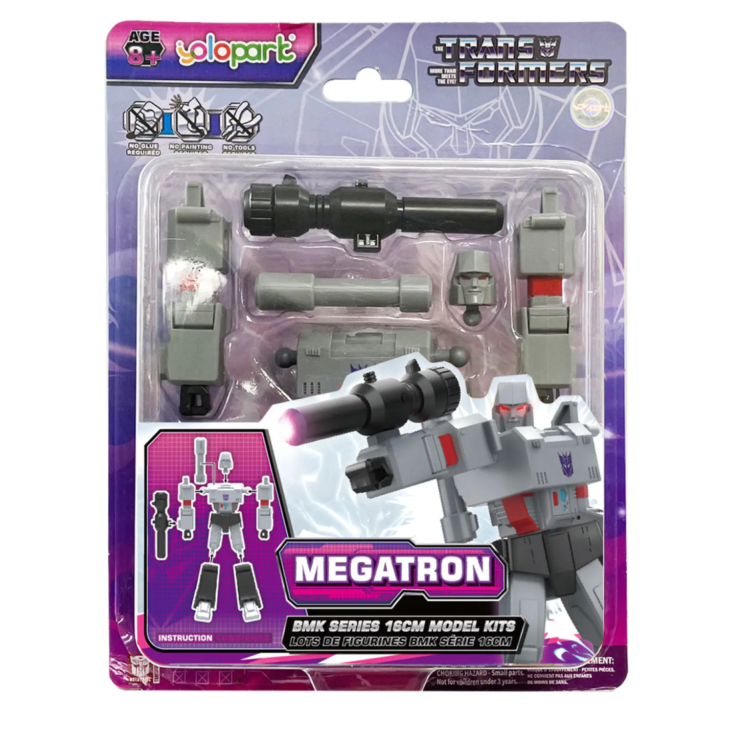 Transformers Generation One BMK Series Model Kit Megatron 16 cm fotografii produktu