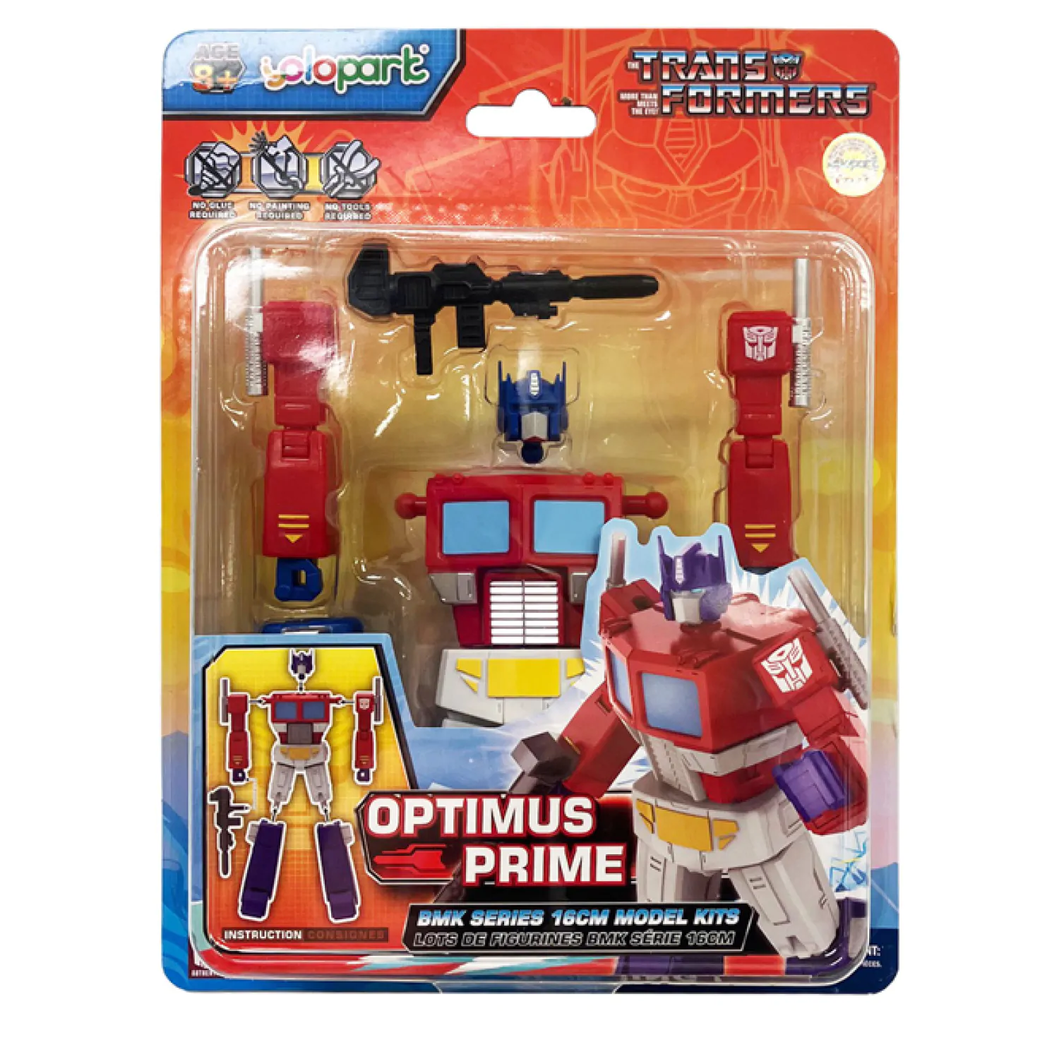 Transformers Generation One BMK Series Model Kit Optimus Prime 16 cm fotografii produktu