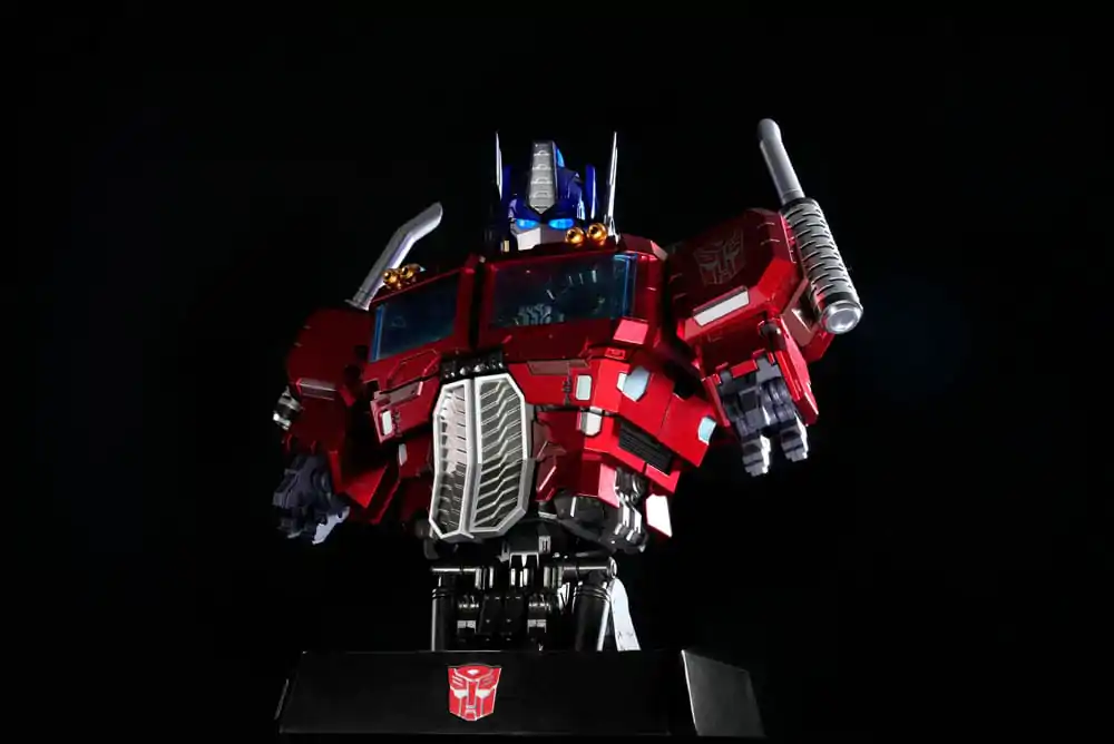 Transformers Busta Generace Akční Figurka Optimus Prime Mechanická Busta 16 cm fotografii produktu