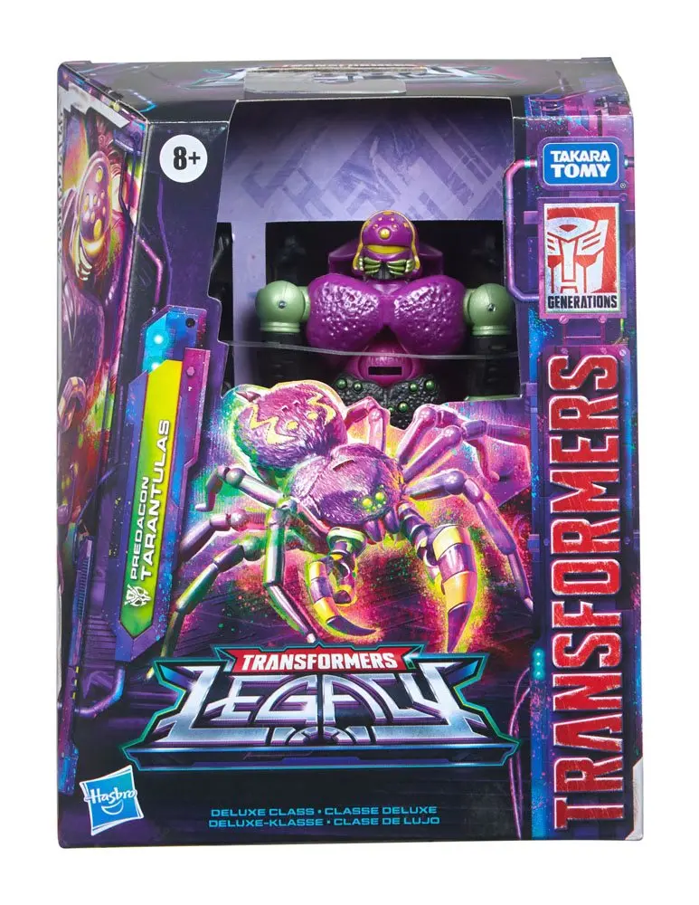 Transformers Generations Legacy Deluxe Class akční figurka 2022 Predacon Tarantulas 14 cm fotografii produktu