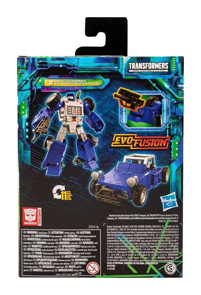 Transformers Generations Legacy Evolution Deluxe Class akční figurka Beachcomber & Paradise Parakeet 14 cm fotografii produktu