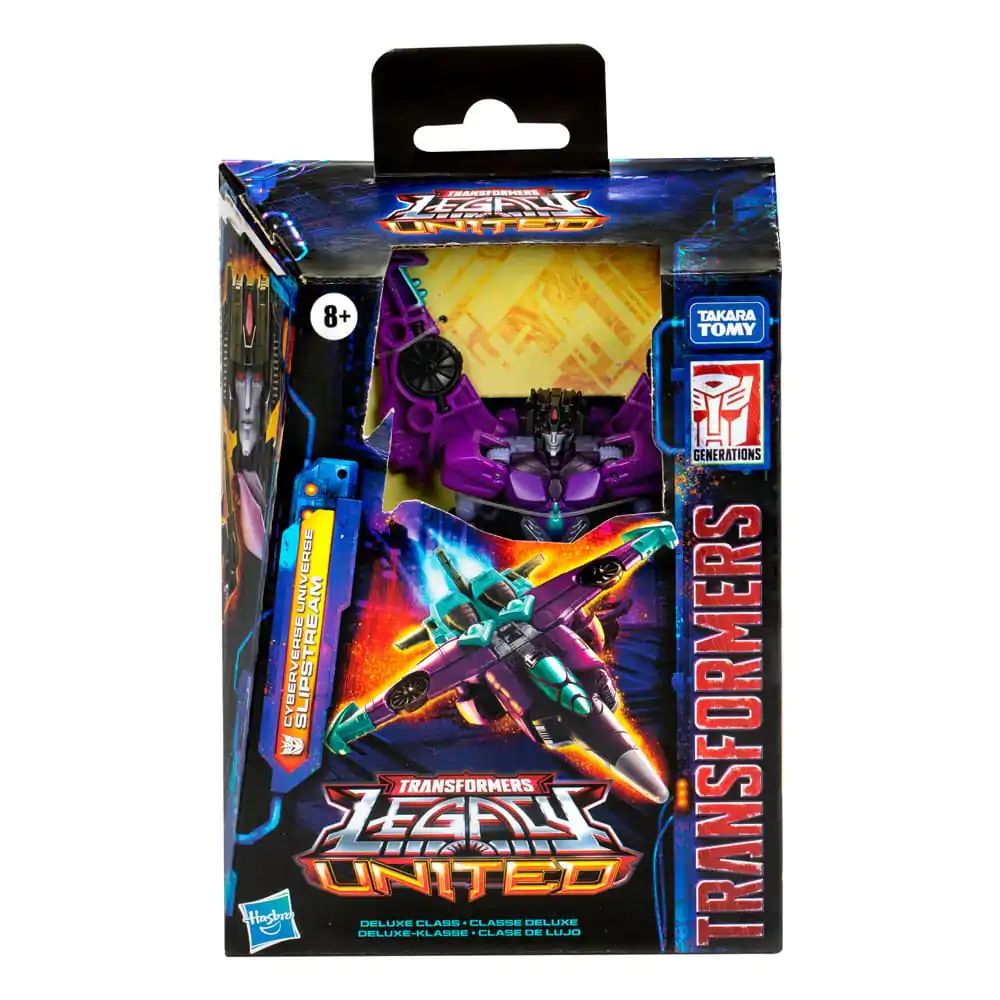 Transformers Generations Legacy United Deluxe Class akční figurka Cyberverse Universe Slipstream 14 cm fotografii produktu