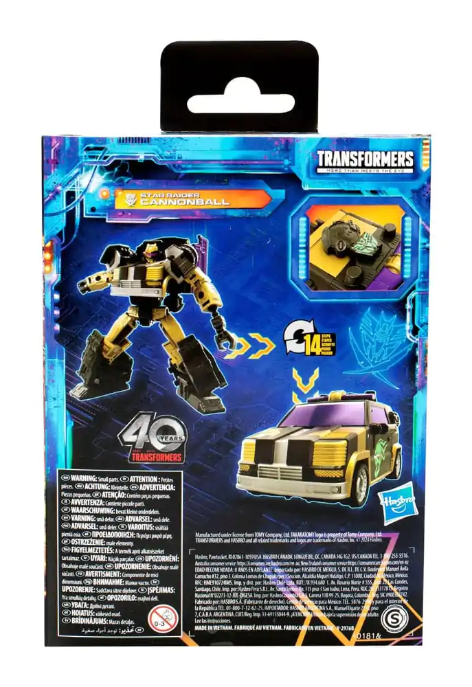 Transformers Generations Legacy United Deluxe Class akční figurka Star Raider Cannonball 14 cm fotografii produktu