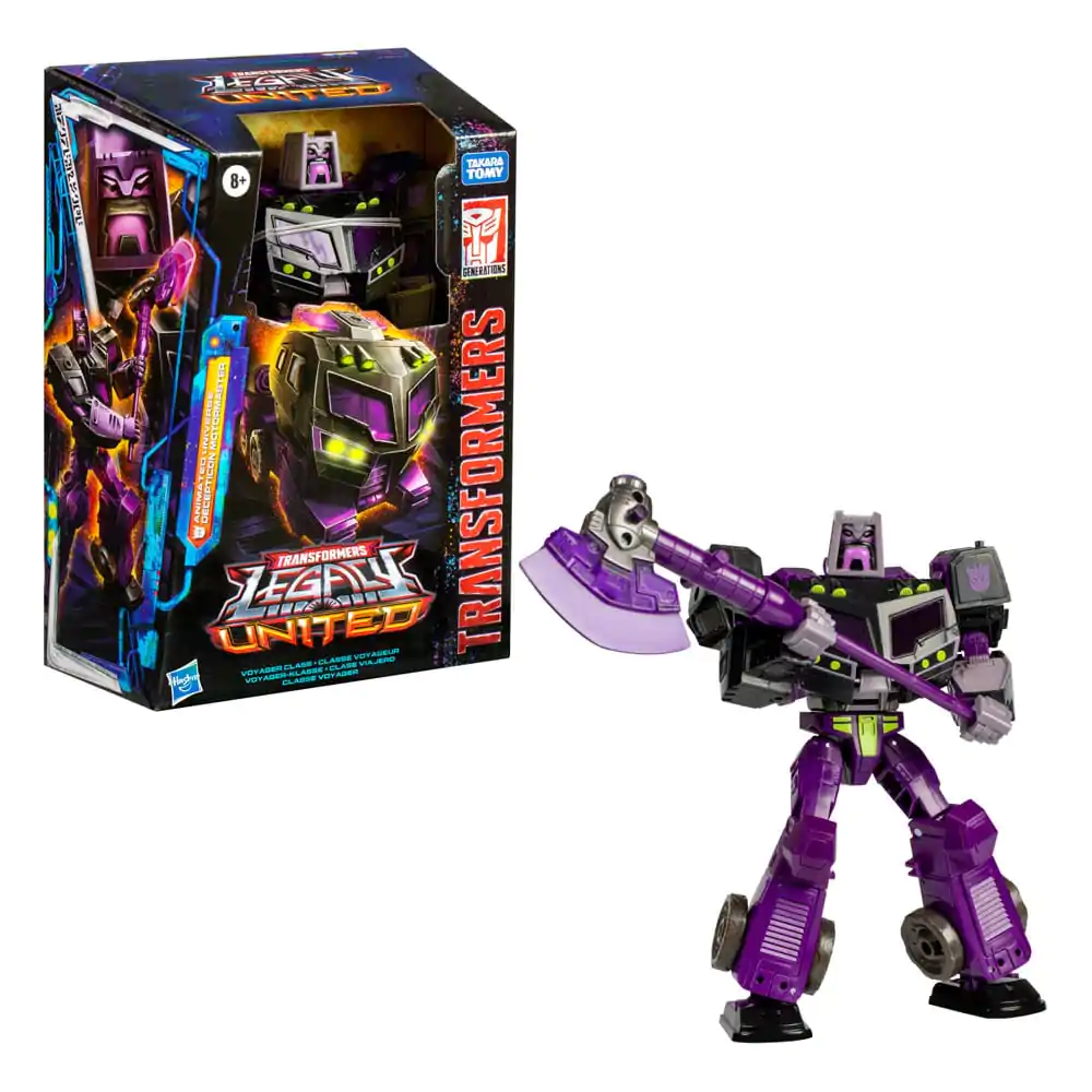 Transformers Generations Legacy United Voyager Class akční figurka Animated Universe Decepticon Motormaster 18 cm fotografii produktu