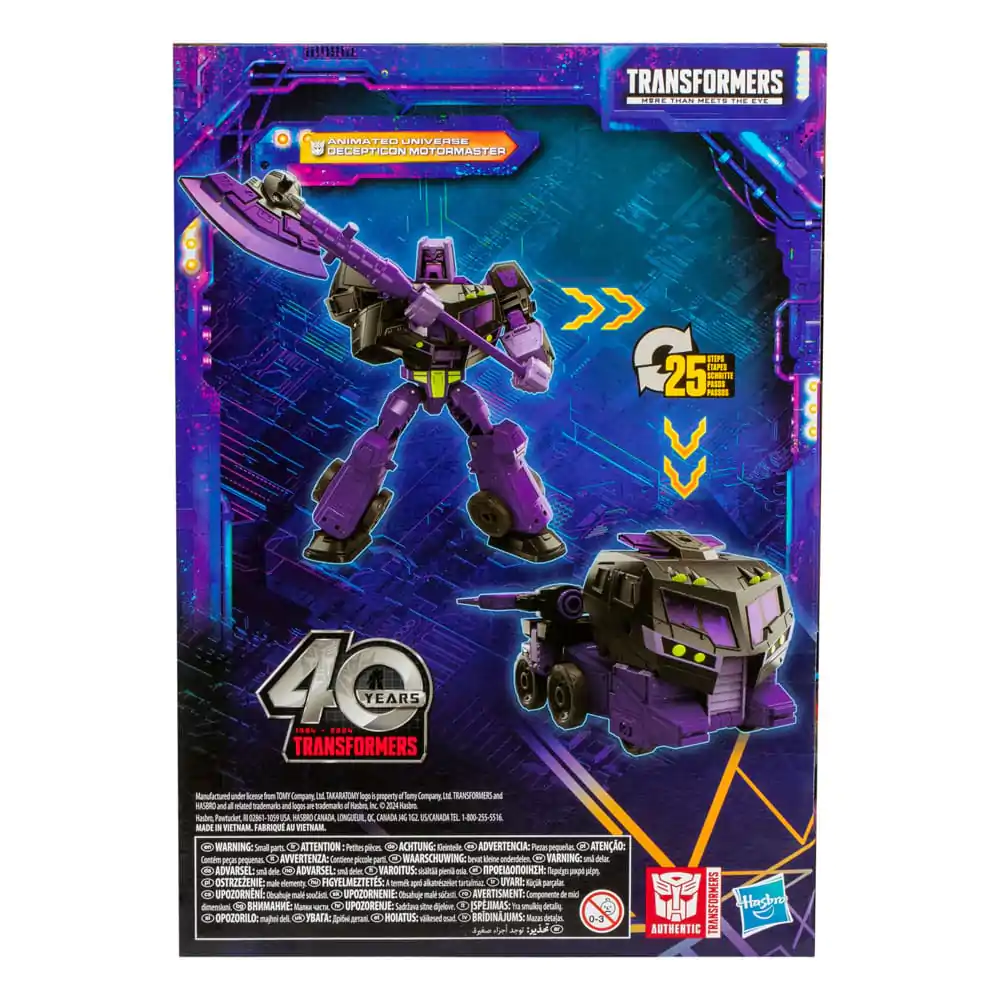 Transformers Generations Legacy United Voyager Class akční figurka Animated Universe Decepticon Motormaster 18 cm fotografii produktu