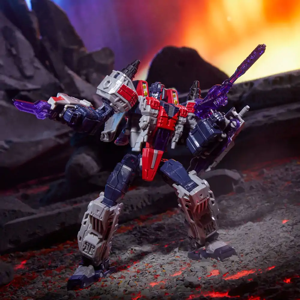 Transformers Generations Legacy United Voyager Class akční figurka Cybertron Universe Starscream 18 cm fotografii produktu