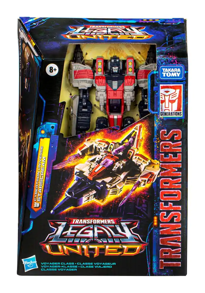 Transformers Generations Legacy United Voyager Class akční figurka Cybertron Universe Starscream 18 cm fotografii produktu