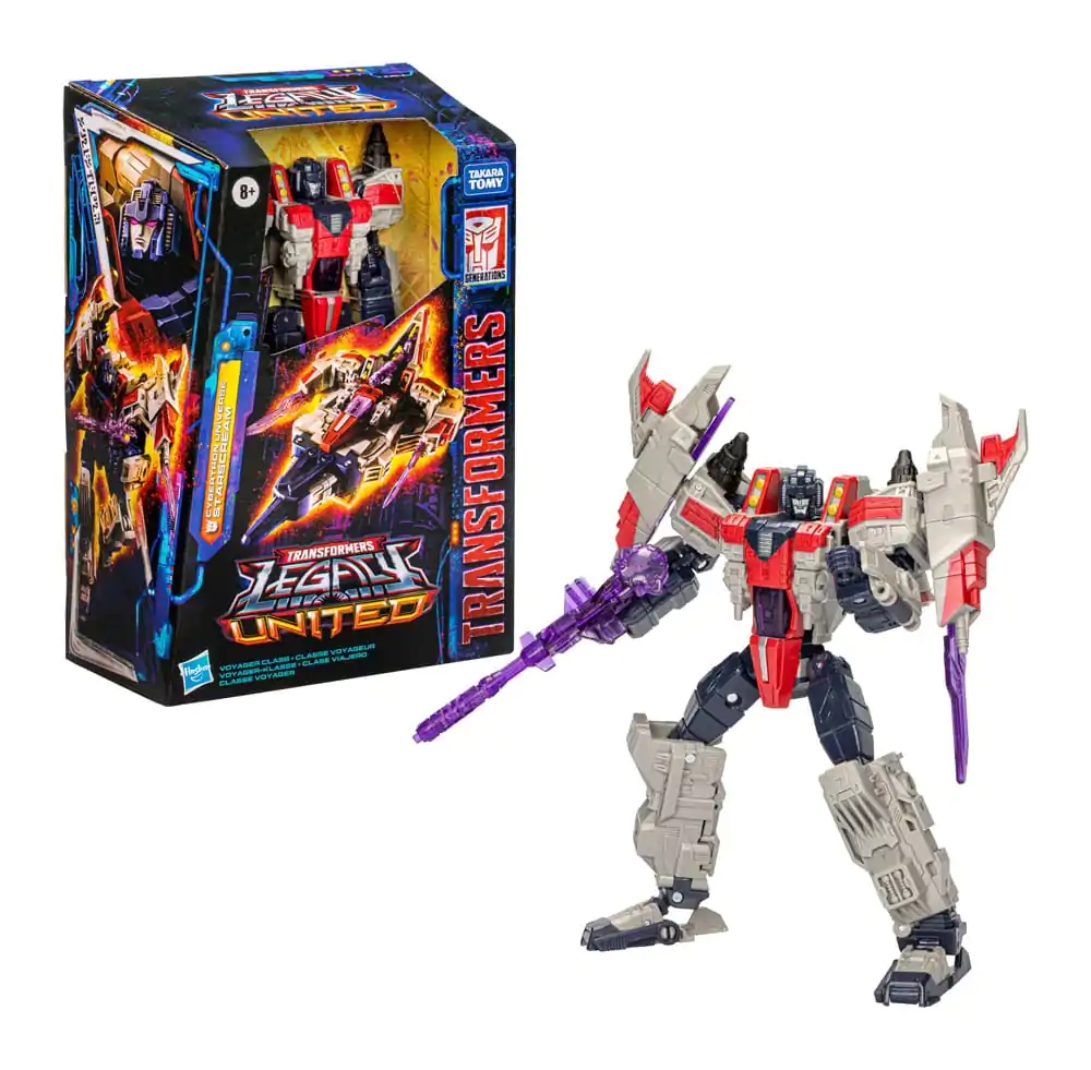 Transformers Generations Legacy United Voyager Class akční figurka Cybertron Universe Starscream 18 cm fotografii produktu