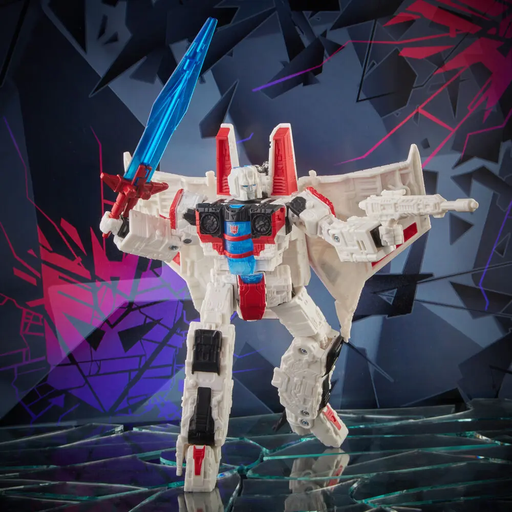 Transformers: Shattered Glass Voyager Class akční figurka 2021 Starscream 18 cm fotografii produktu