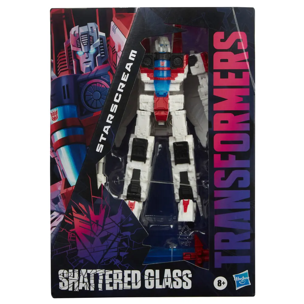 Transformers: Shattered Glass Voyager Class akční figurka 2021 Starscream 18 cm fotografii produktu