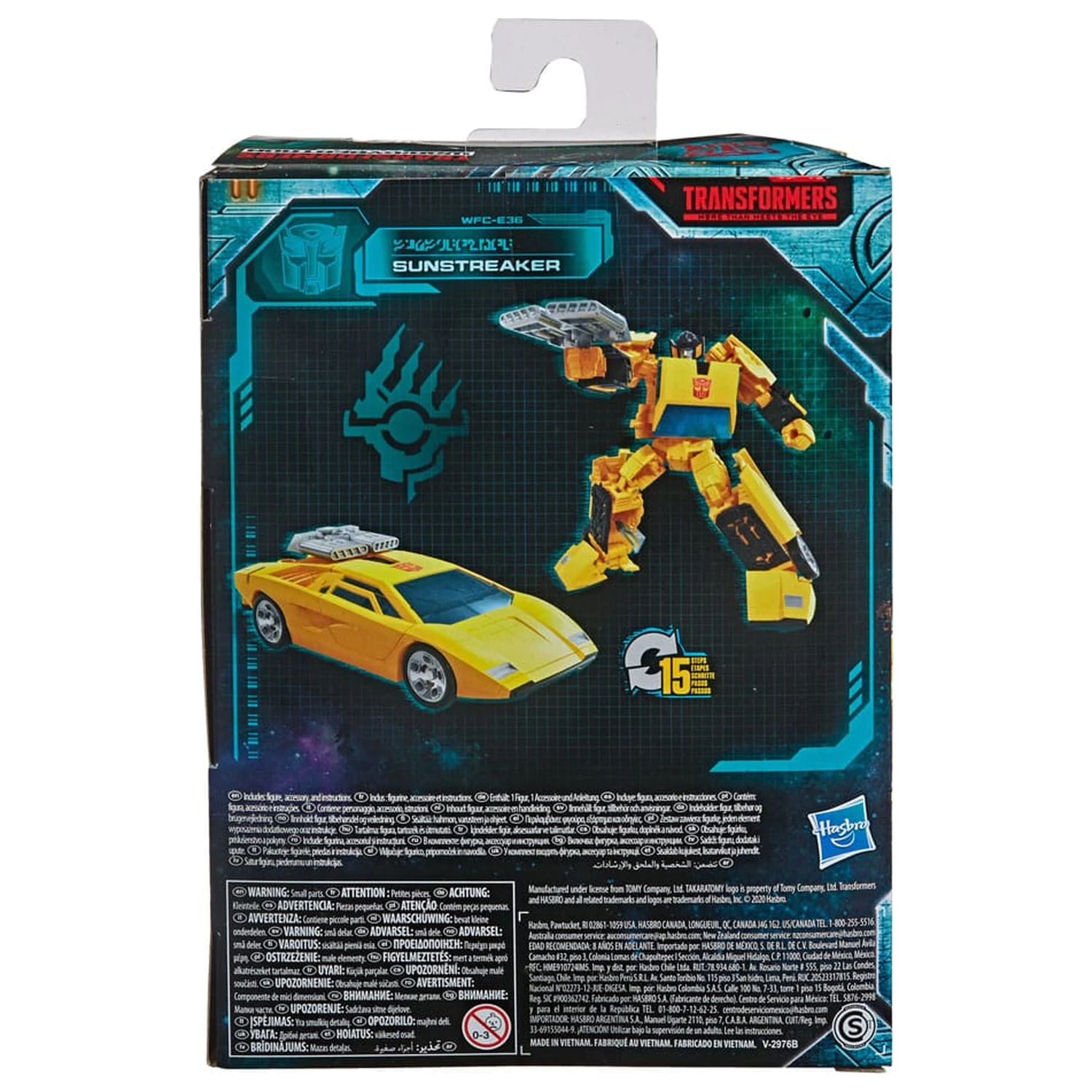 Transformers Generations War for Cybertron: Earthrise Deluxe Class Akční figurka Sunstreaker 14 cm fotografii produktu