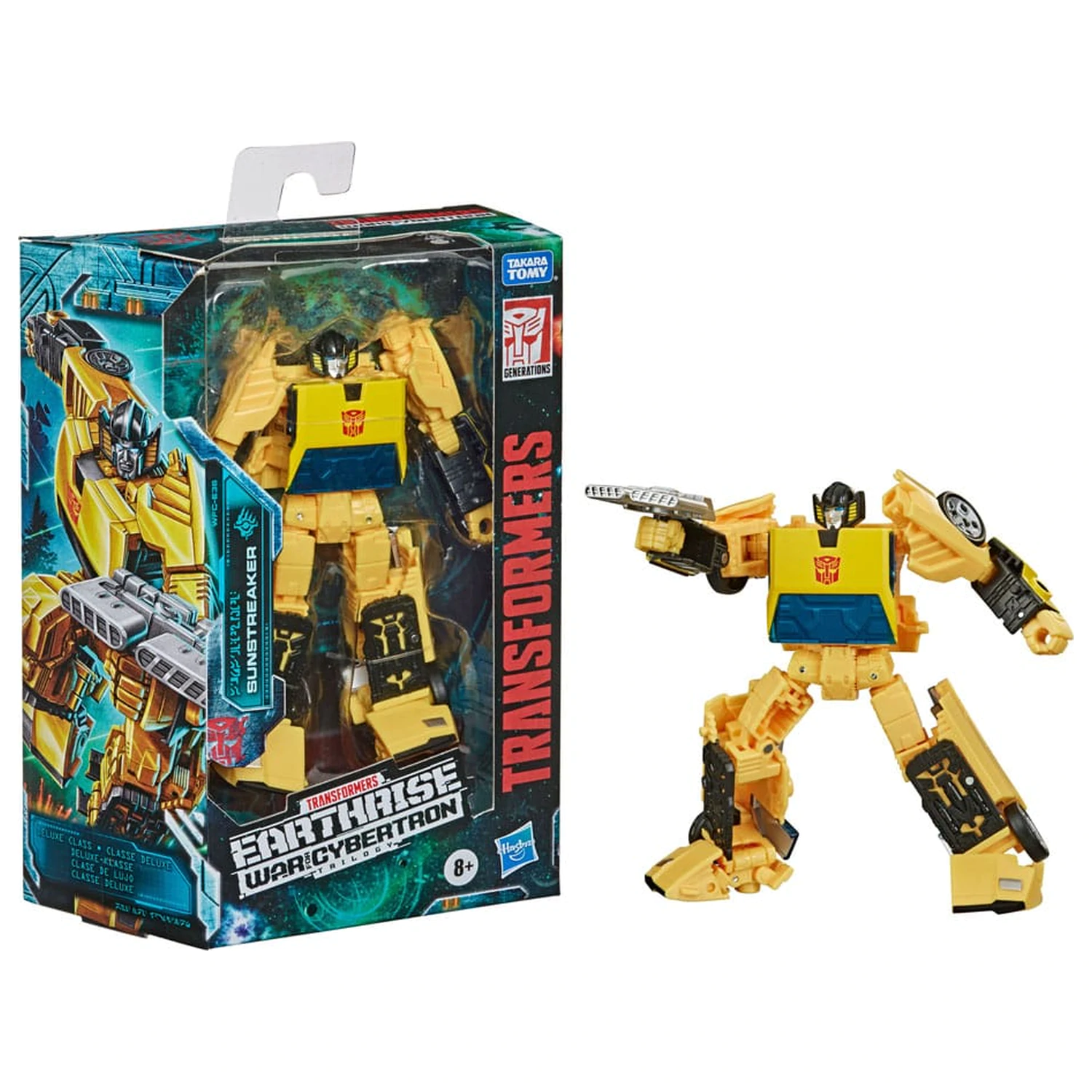 Transformers Generations War for Cybertron: Earthrise Deluxe Class Akční figurka Sunstreaker 14 cm fotografii produktu