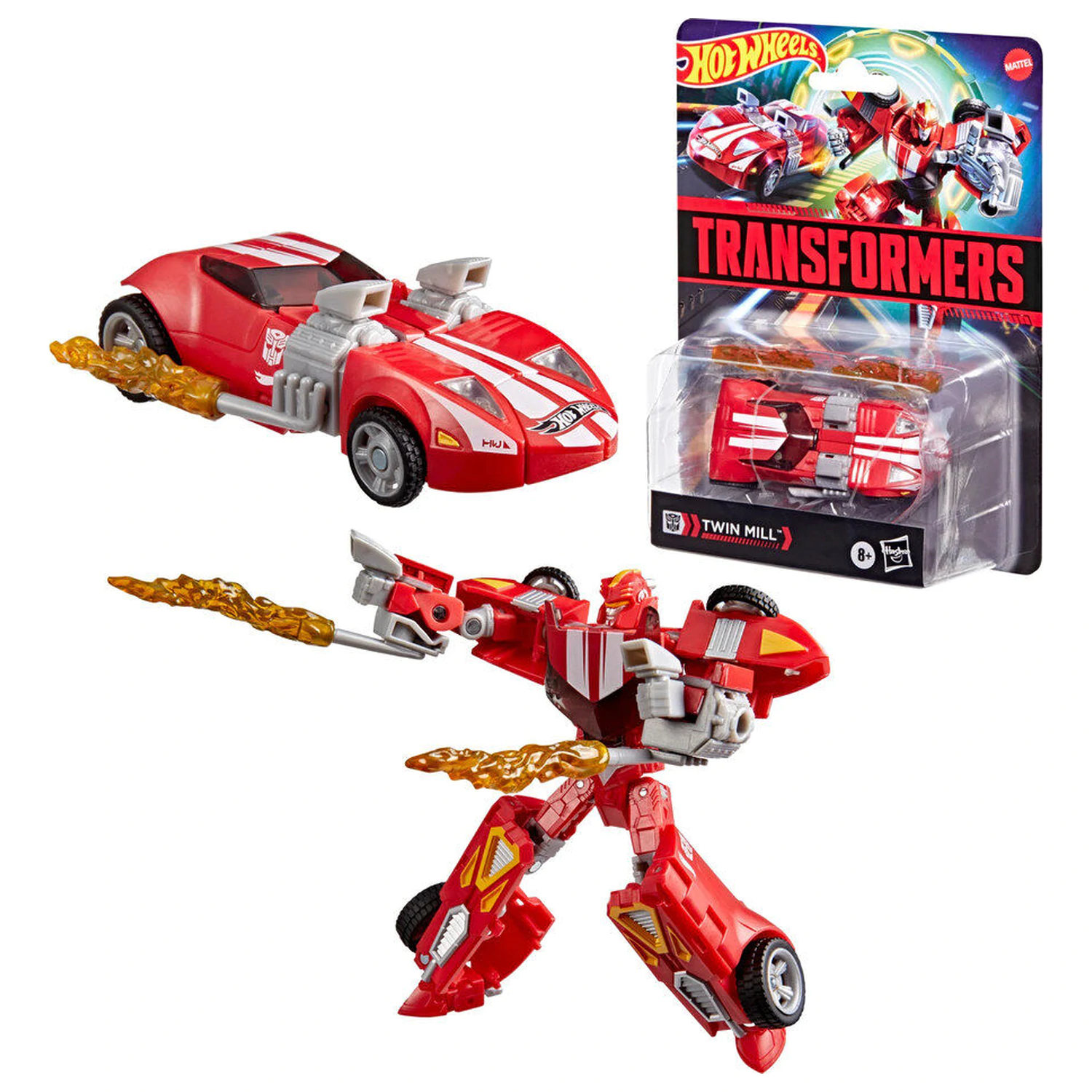 Transformers Hot Wheels Twin Mill figurka 12,5 cm fotografii produktu