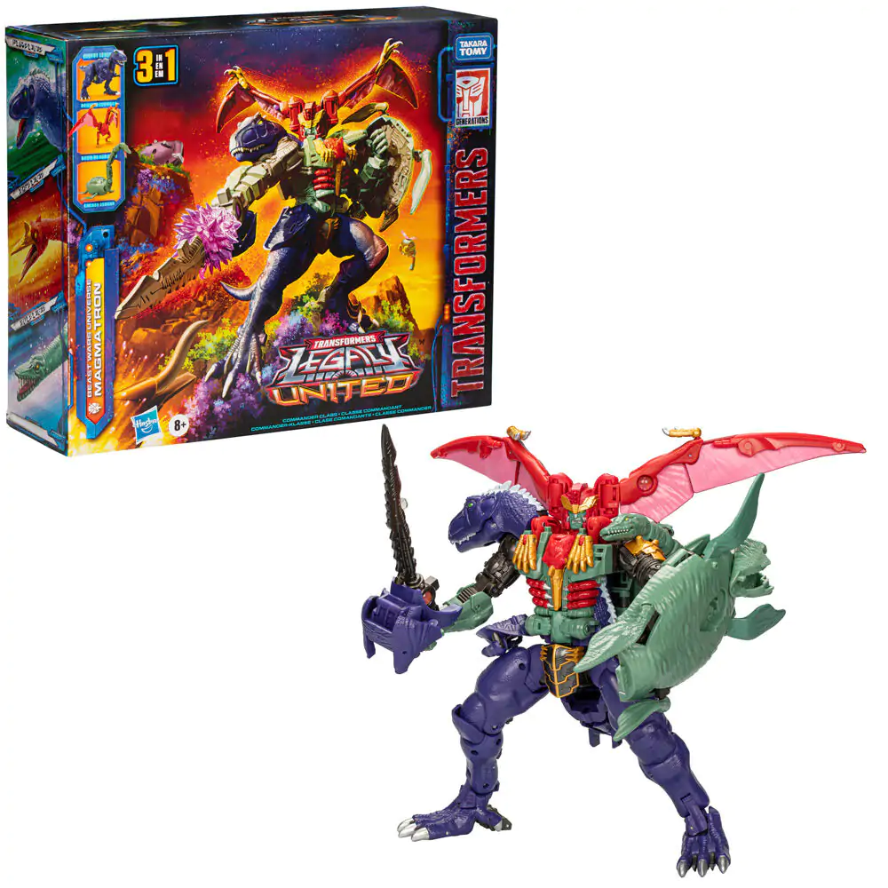 Transformers Legacy United Commander Class Beast Wars Universe Magmatron figurka 25 cm fotografii produktu