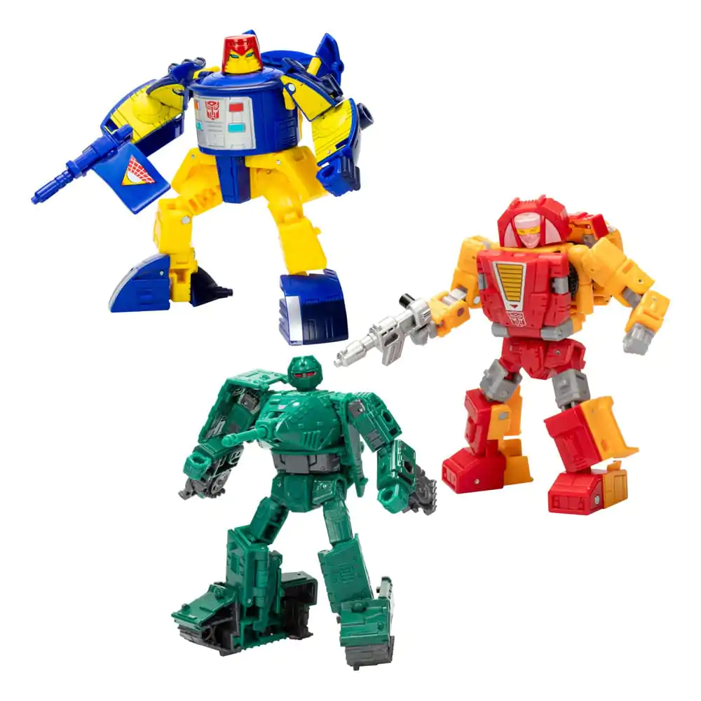 Transformers Legacy United Deluxe třída akční figurka 3-balení Go-Bot Guardians 14 cm fotografii produktu