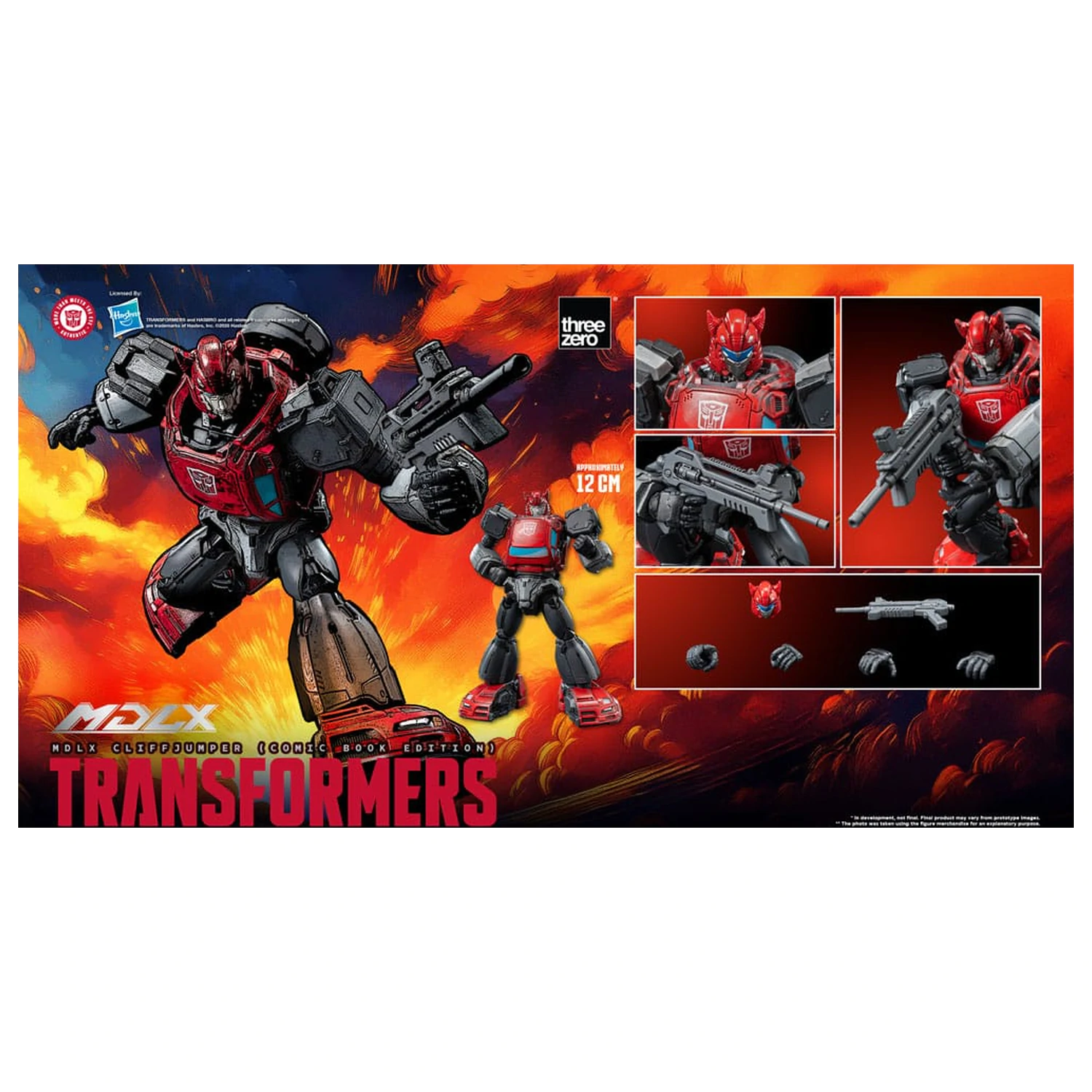 Transformers MDLX Akční figurka Cliffjumper (Comic Book Edition) 12 cm fotografii produktu