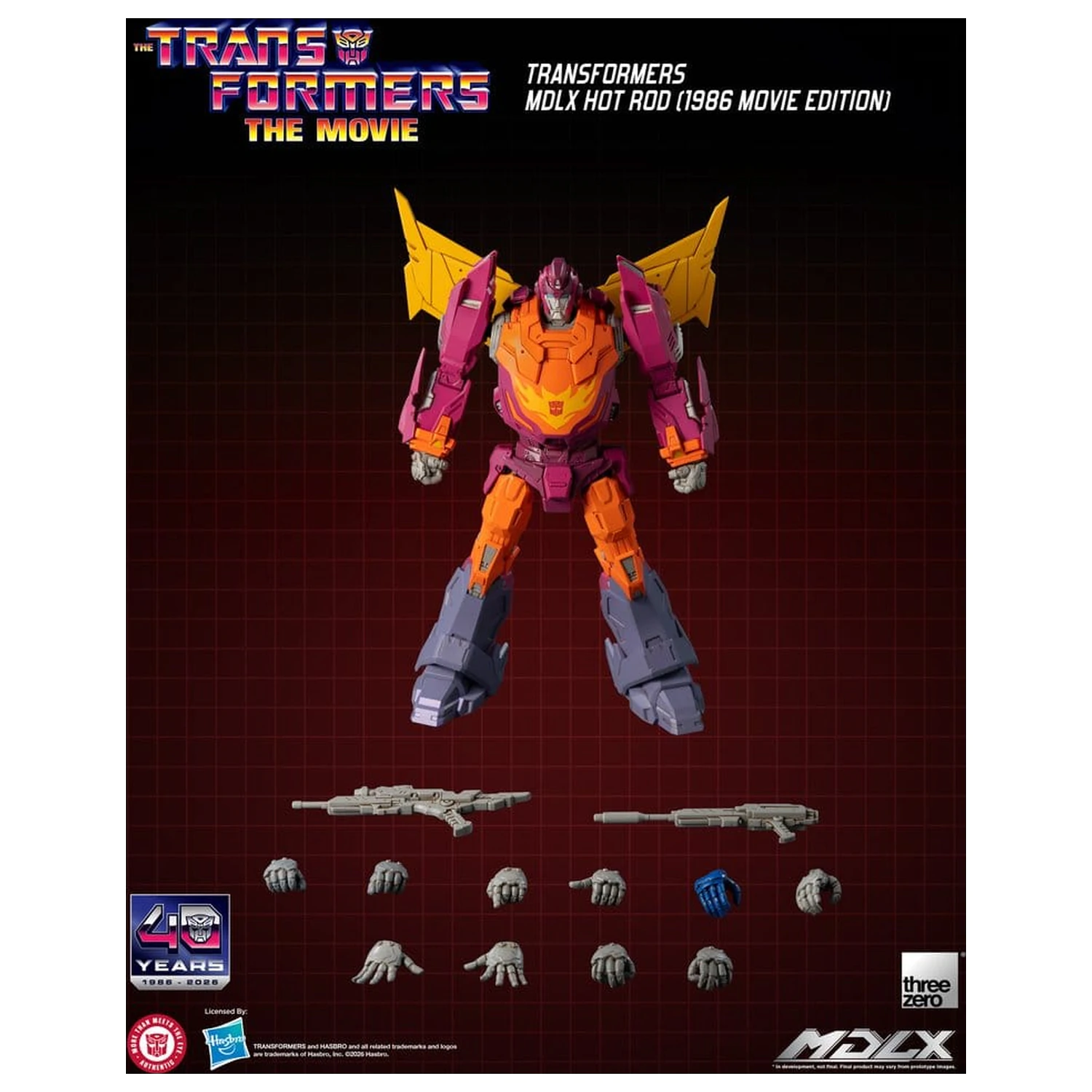 Transformers MDLX akční figurka Hot Rod (1986 Movie Edition) 18 cm fotografii produktu