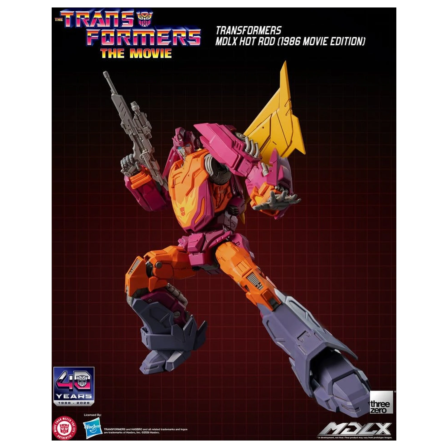Transformers MDLX akční figurka Hot Rod (1986 Movie Edition) 18 cm fotografii produktu