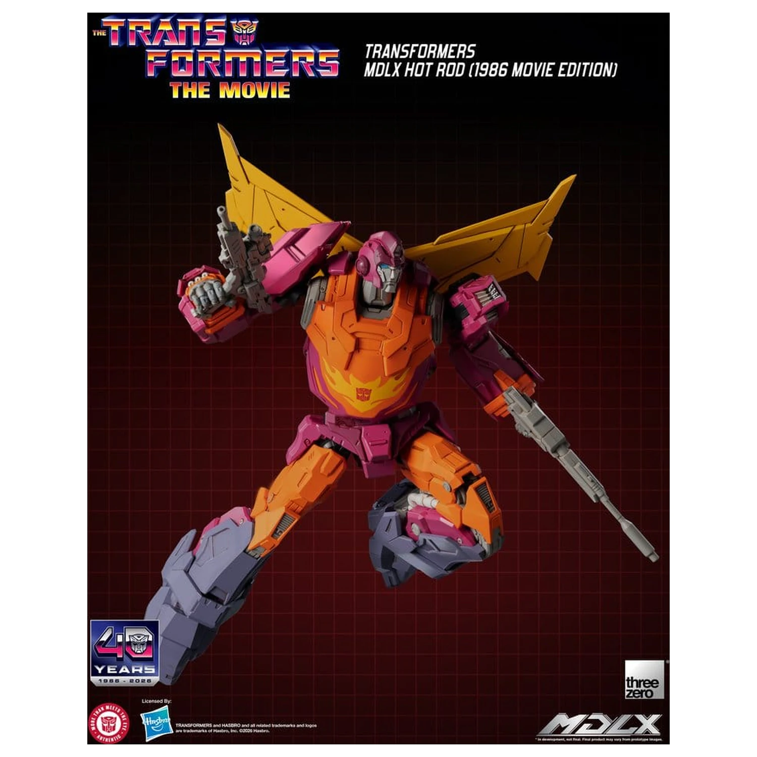 Transformers MDLX akční figurka Hot Rod (1986 Movie Edition) 18 cm fotografii produktu