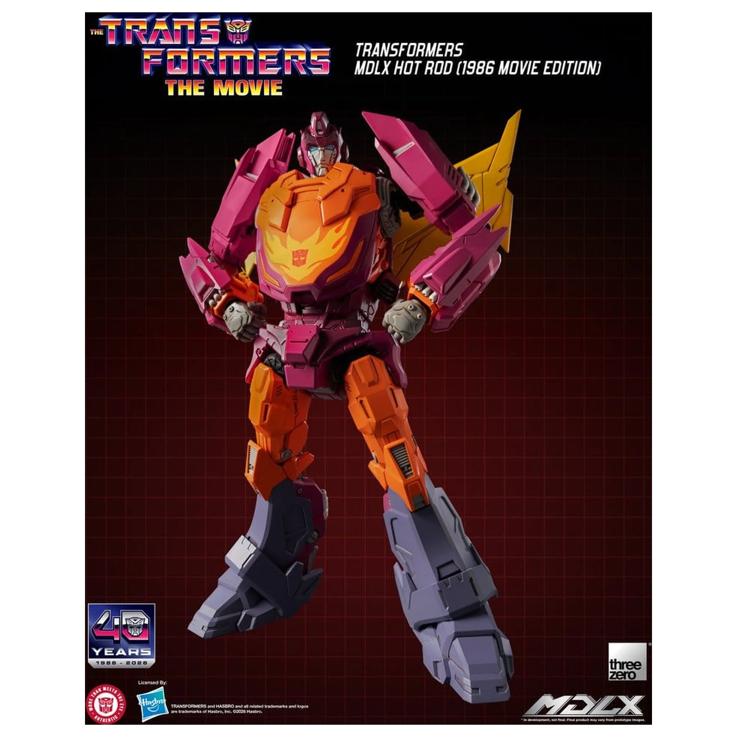 Transformers MDLX akční figurka Hot Rod (1986 Movie Edition) 18 cm fotografii produktu
