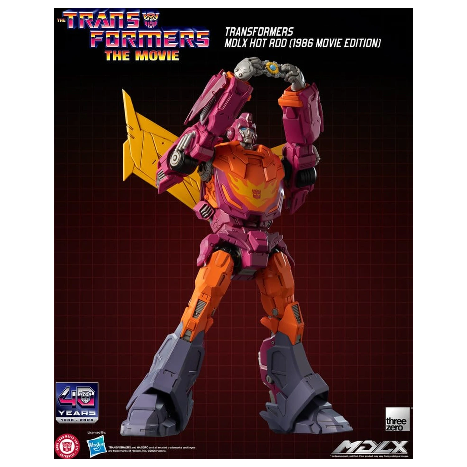 Transformers MDLX akční figurka Hot Rod (1986 Movie Edition) 18 cm fotografii produktu