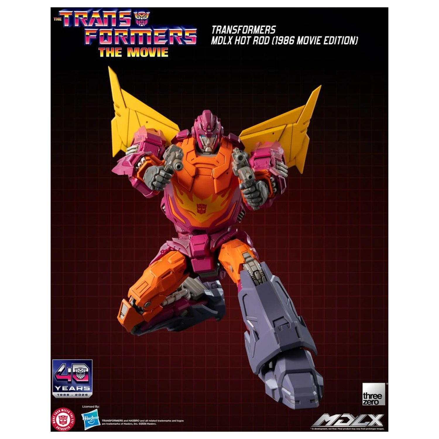 Transformers MDLX akční figurka Hot Rod (1986 Movie Edition) 18 cm fotografii produktu
